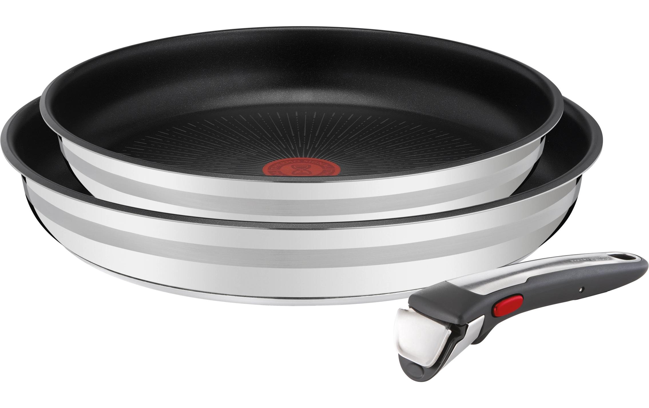 Tefal Pfannen-Set "Ingenio 28 cm" Edelstahl Set