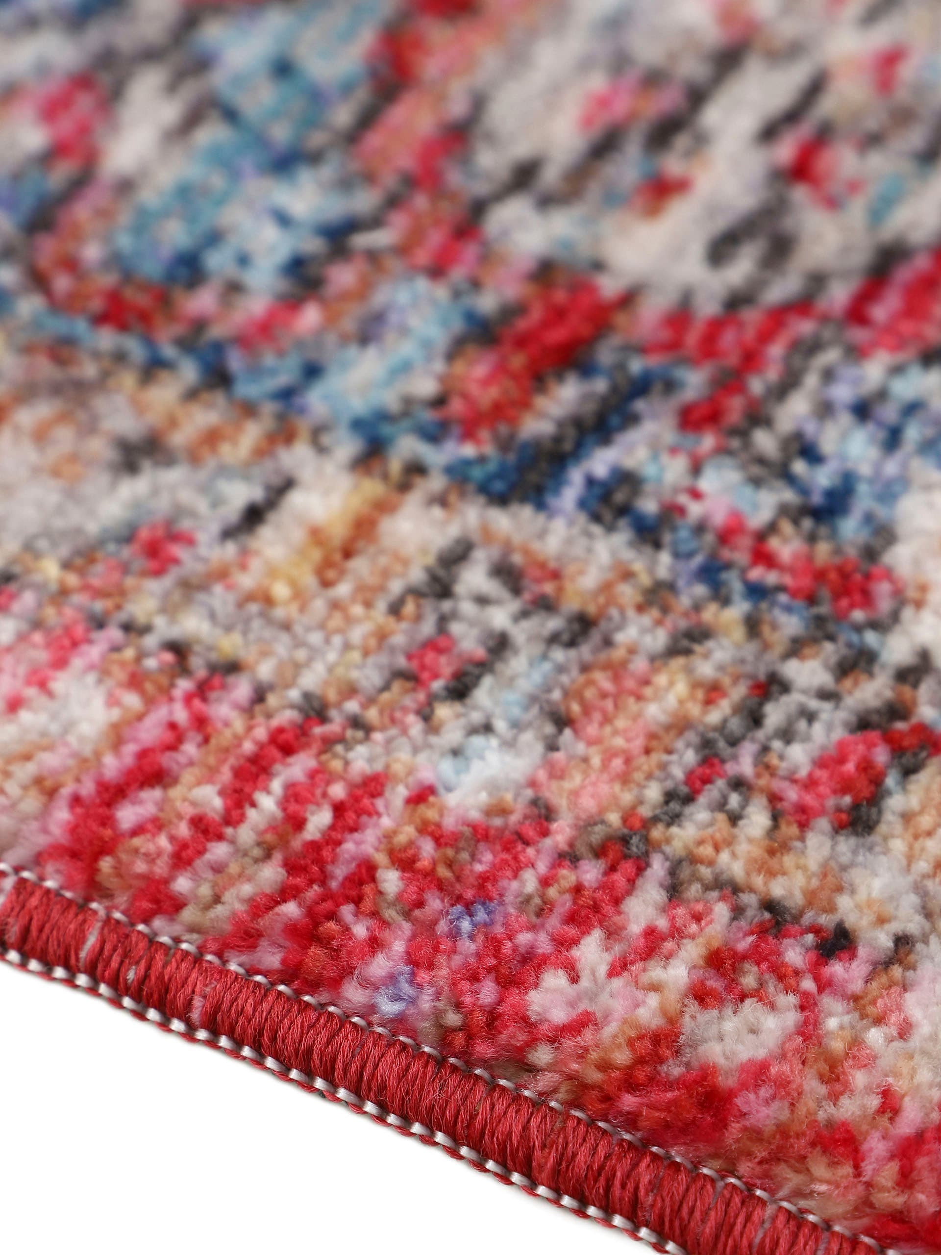 carpetfine Teppich »Phoenix Vintage«, rechteckig, 6 mm Höhe, Vintage Orient Look, mit Fransen, Wohnzimmer
