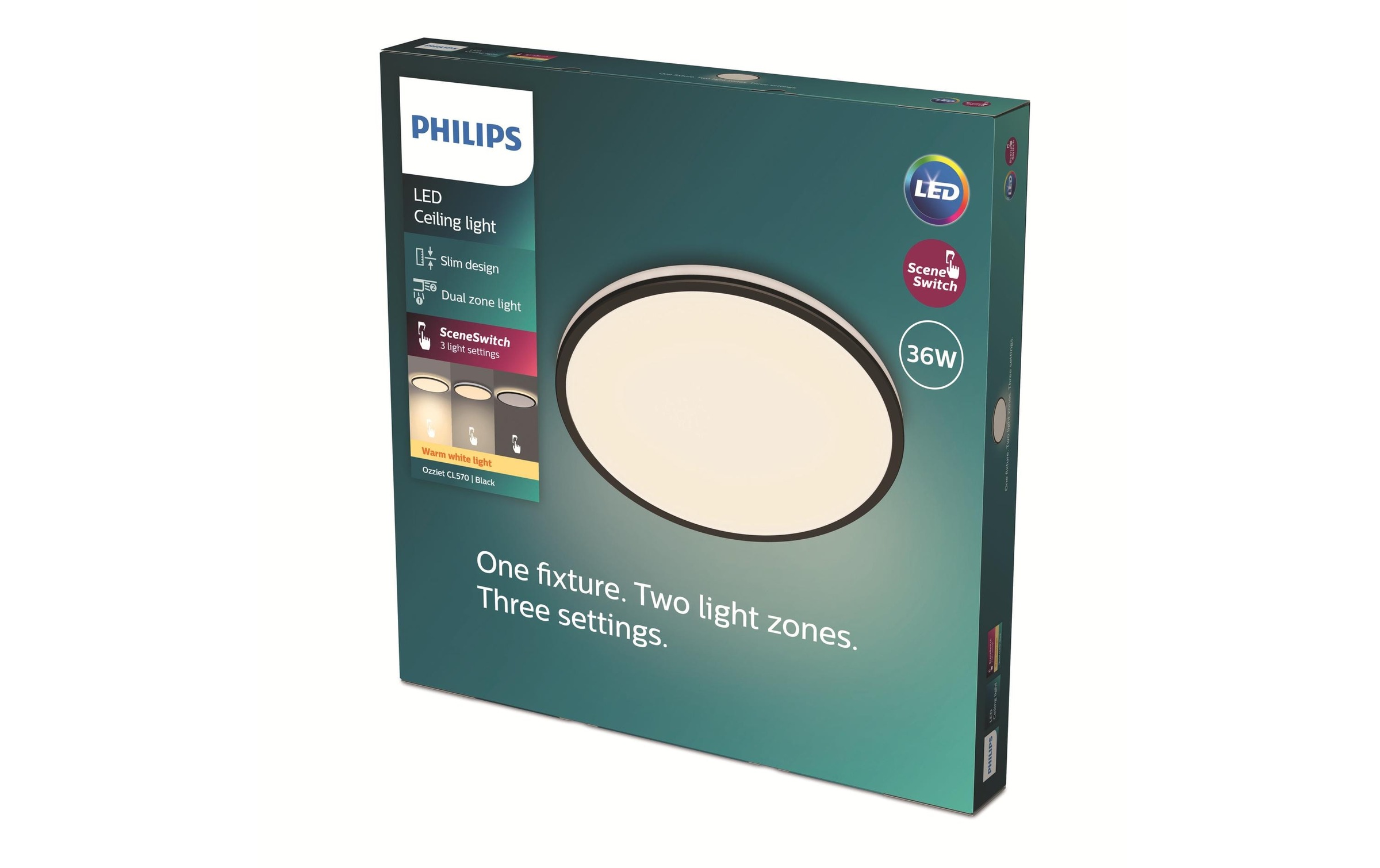 Philips Deckenleuchte »Ozziet CL570«, 1 flammig