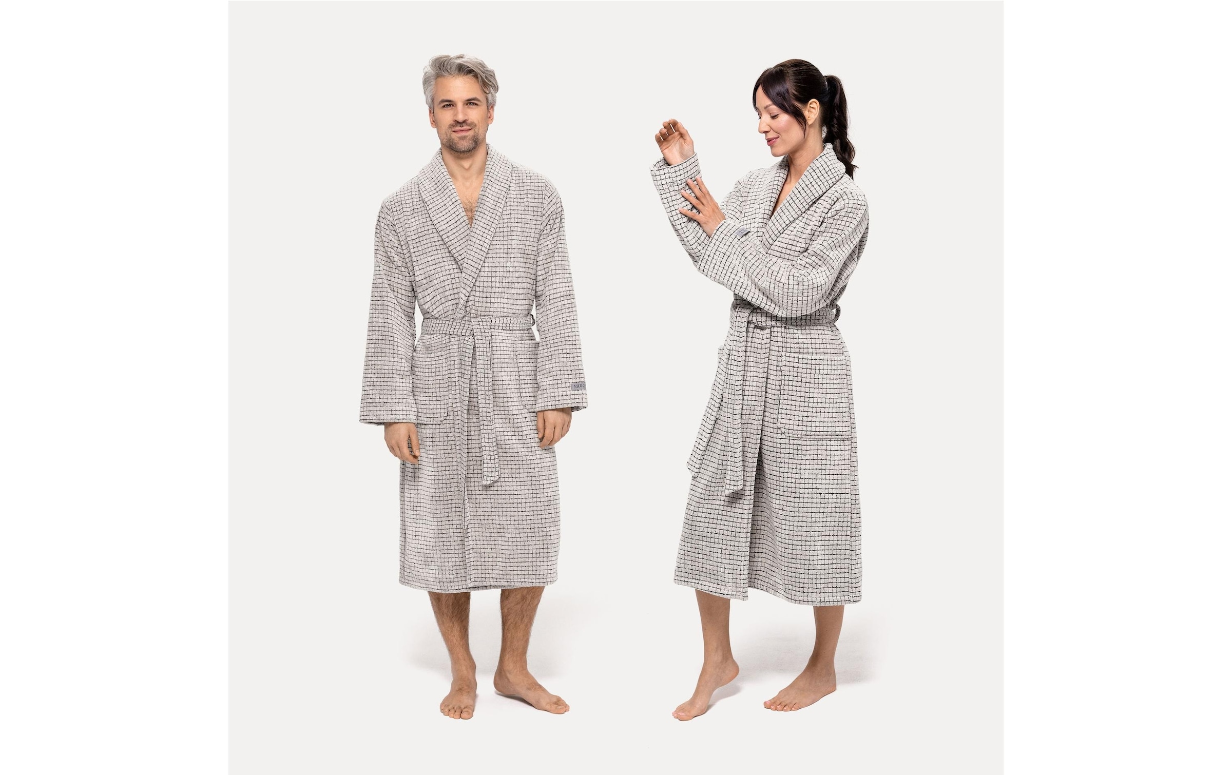 Möve Bademantel »Eden XXL«