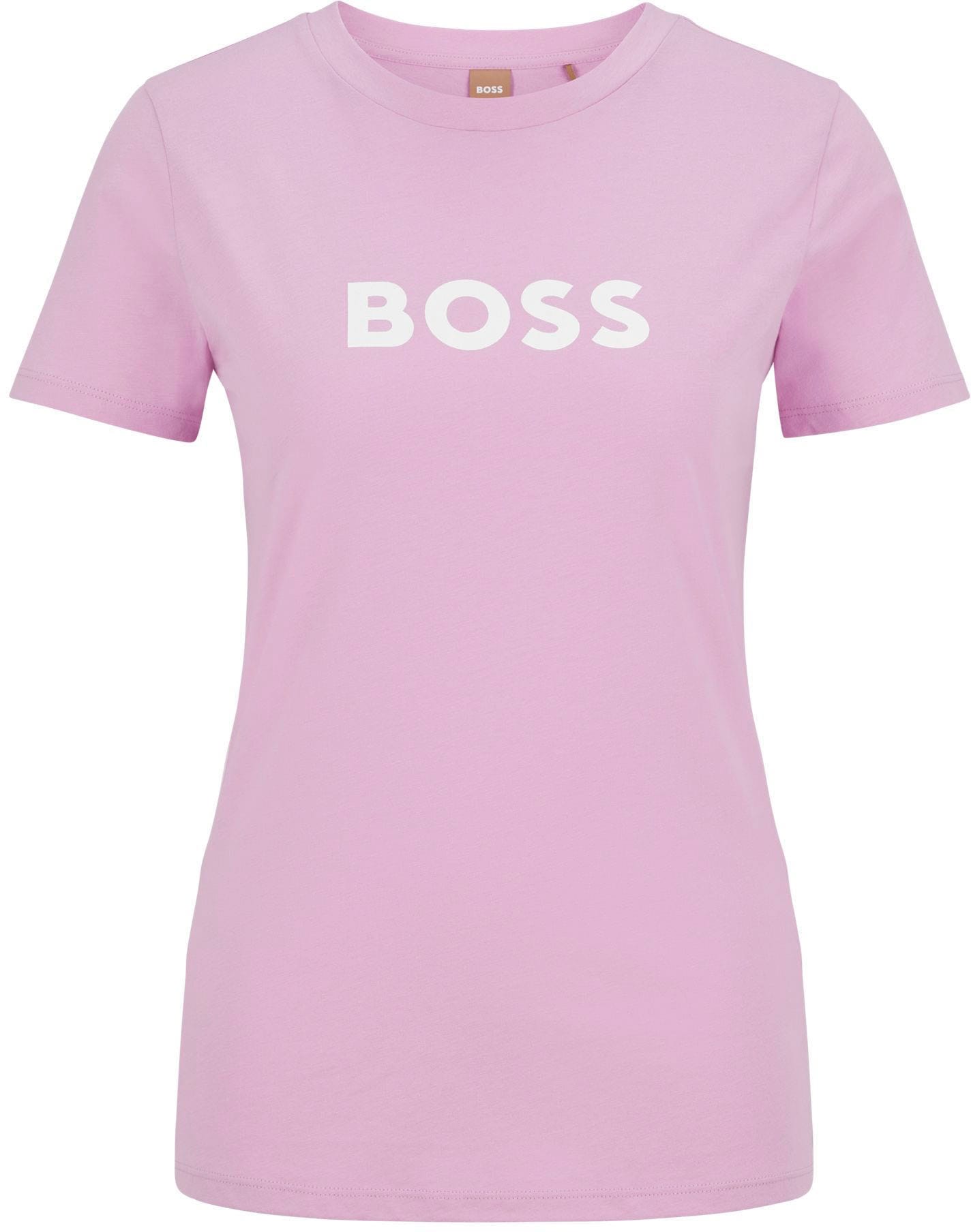 BOSS ORANGE T-Shirt BOSS Brust shoppen Logoschriftzug »C_Elogo_5«, bei mit tlg.), Jelmoli-Versand Schweiz (1 der auf online