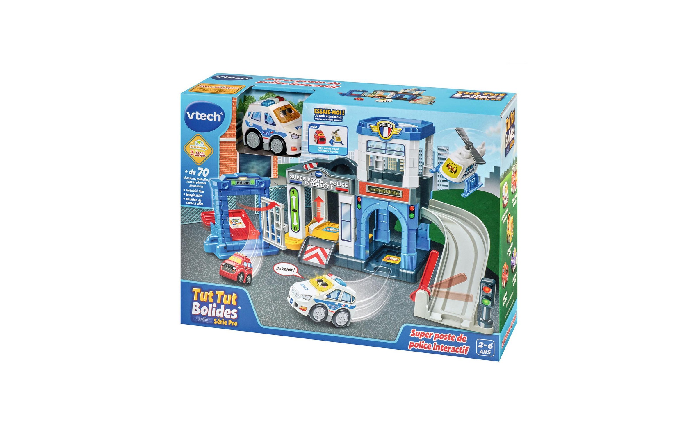 Vtech® Spiel-Polizeistation »Tut Tut Bolides Série Pro -FR-«