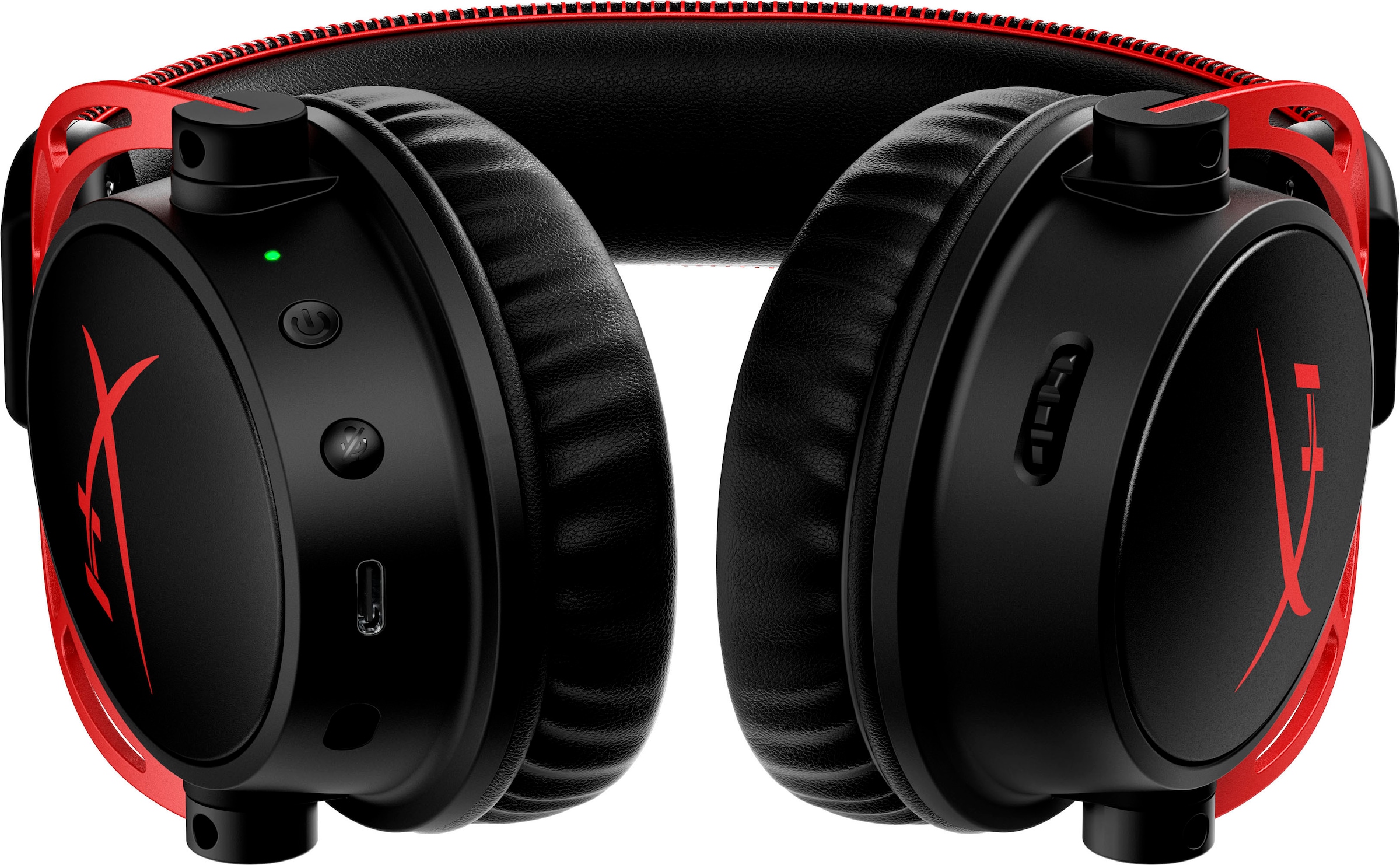 HyperX Gaming-Headset »Cloud Alpha Wireless«, LED Ladestandsanzeige-Rauschunterdrückung-Mikrofon abnehmbar