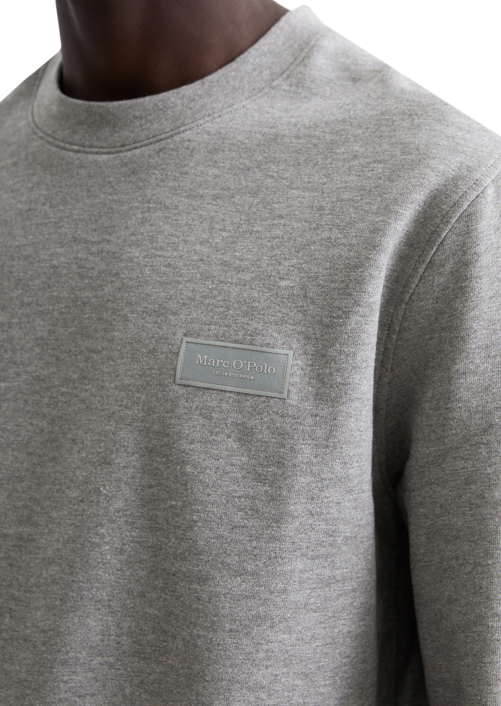 Marc O'Polo Sweatshirt, mit leicht unregelmässiger Slub-Sweat-Struktur