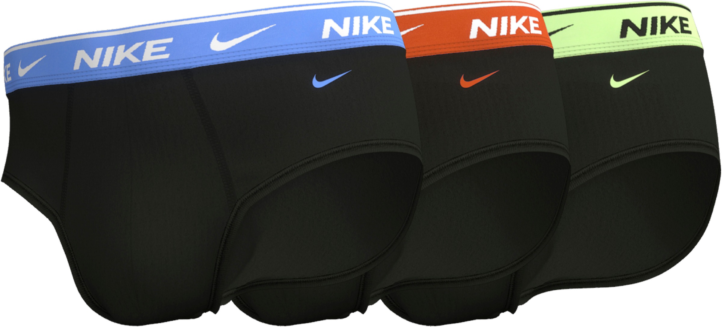 NIKE Underwear Hipster »BRIEF 3PK« Packung, 3er, 3 Stk. mit Logo-Elastikbund