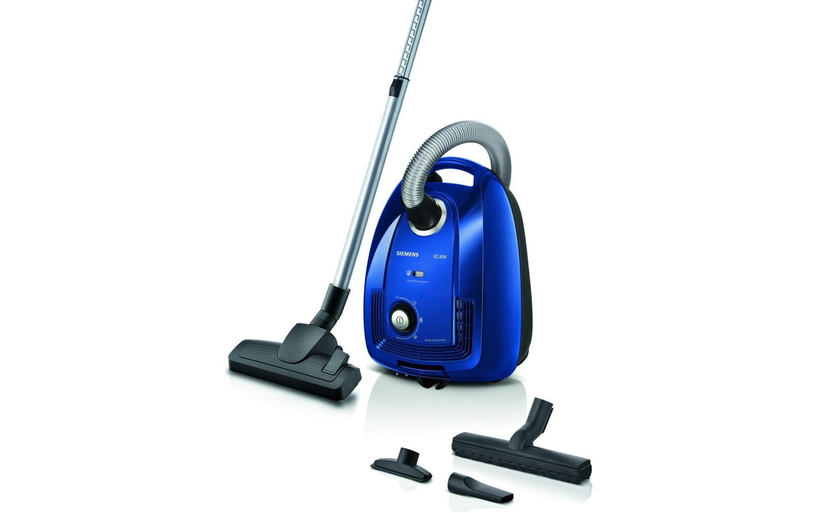 SIEMENS Bodenstaubsauger »iQ300 blau« 600 W beutellos