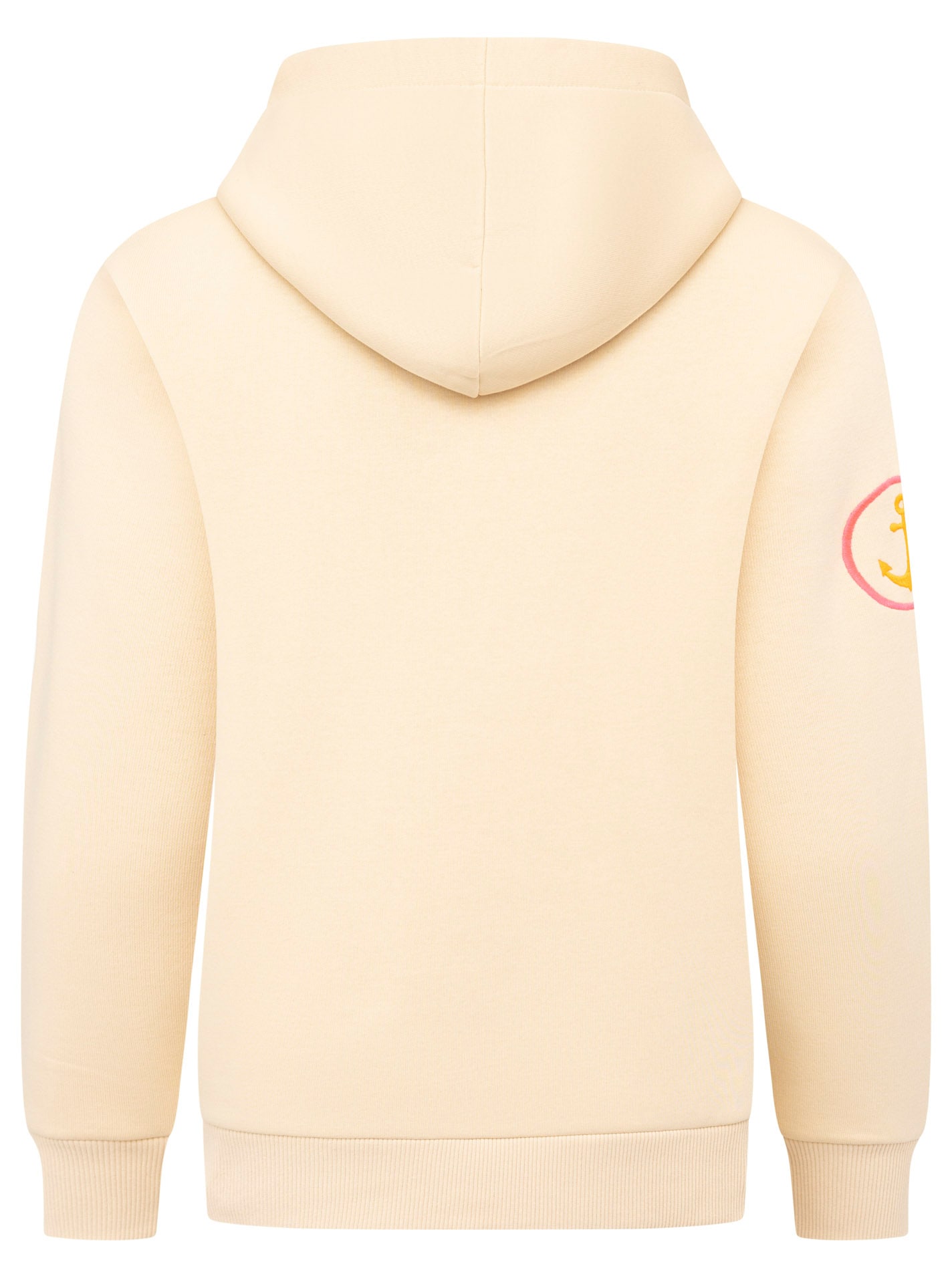Zwillingsherz Kapuzensweatjacke »"Maritim"«, mit gesticktem MOIN und Anker Logo und Reissverschluss