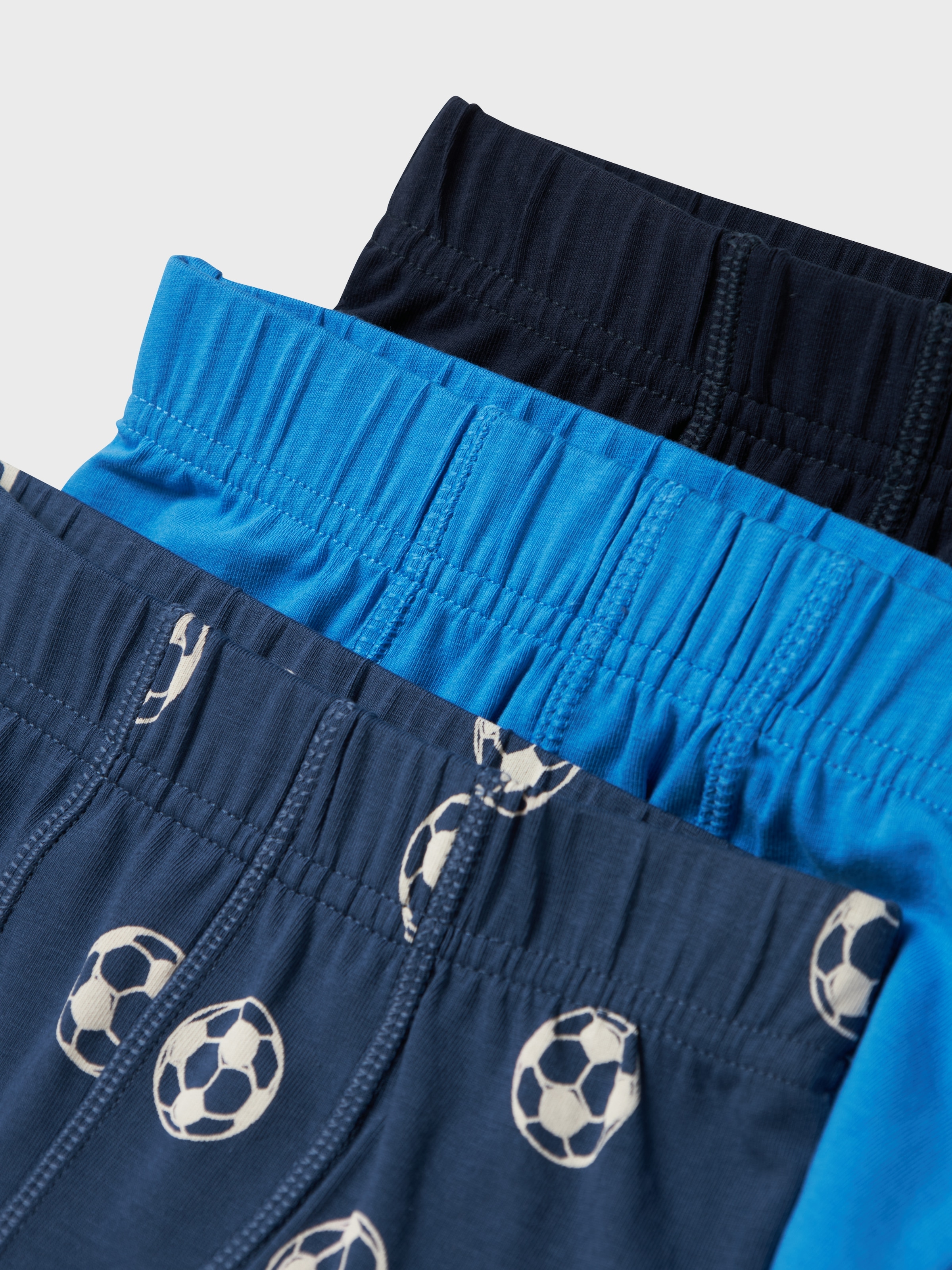 Name It Trunk »NMMTIGHTS 3P DARK DENIM FOOTBALL NOOS«, (Packung, 3 St.)