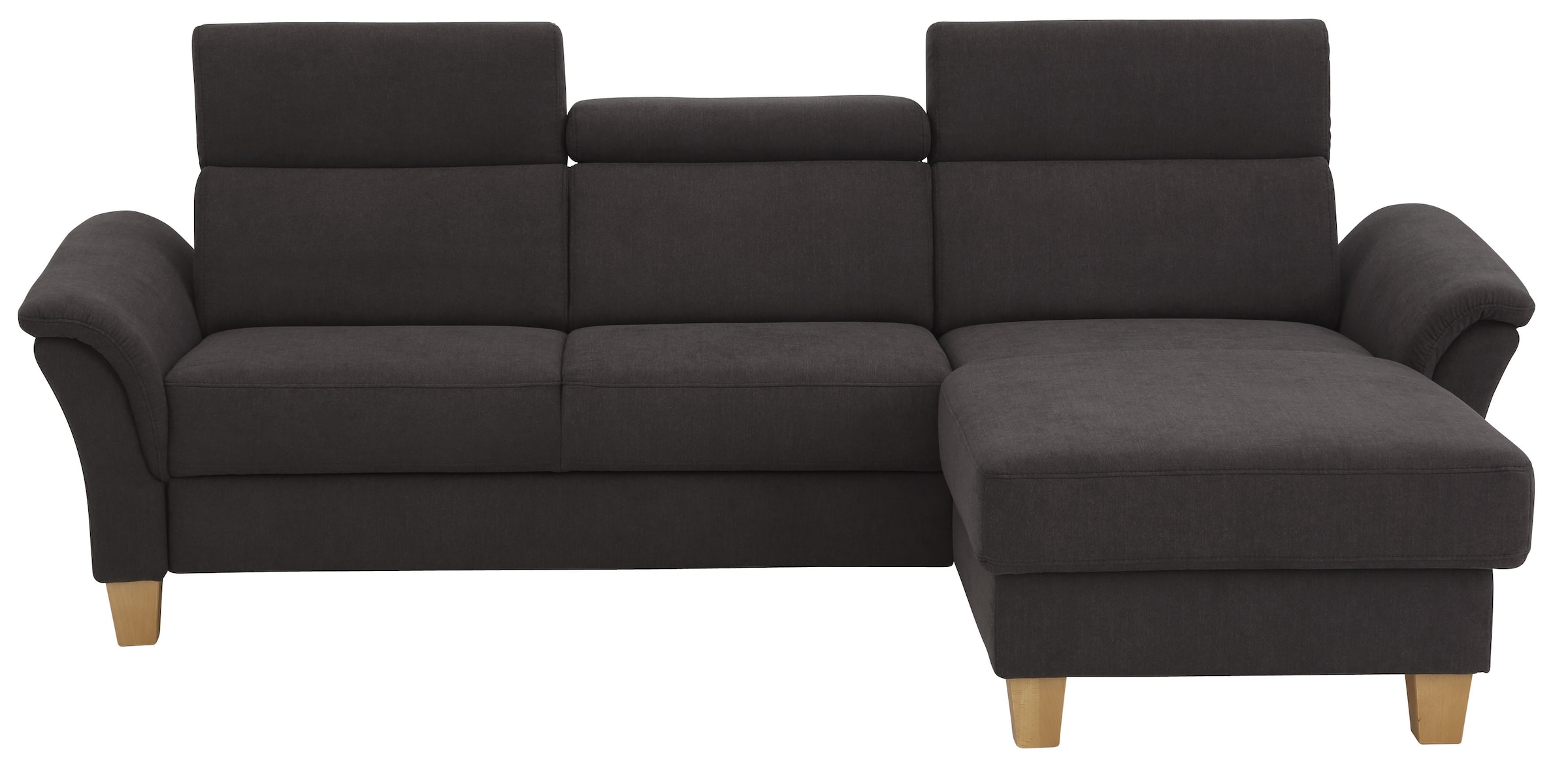 Home affaire Ecksofa "Conville L-Form" Federkern, wahlweise mit Bettfunktion und Bettkasten bzw. Stauraum