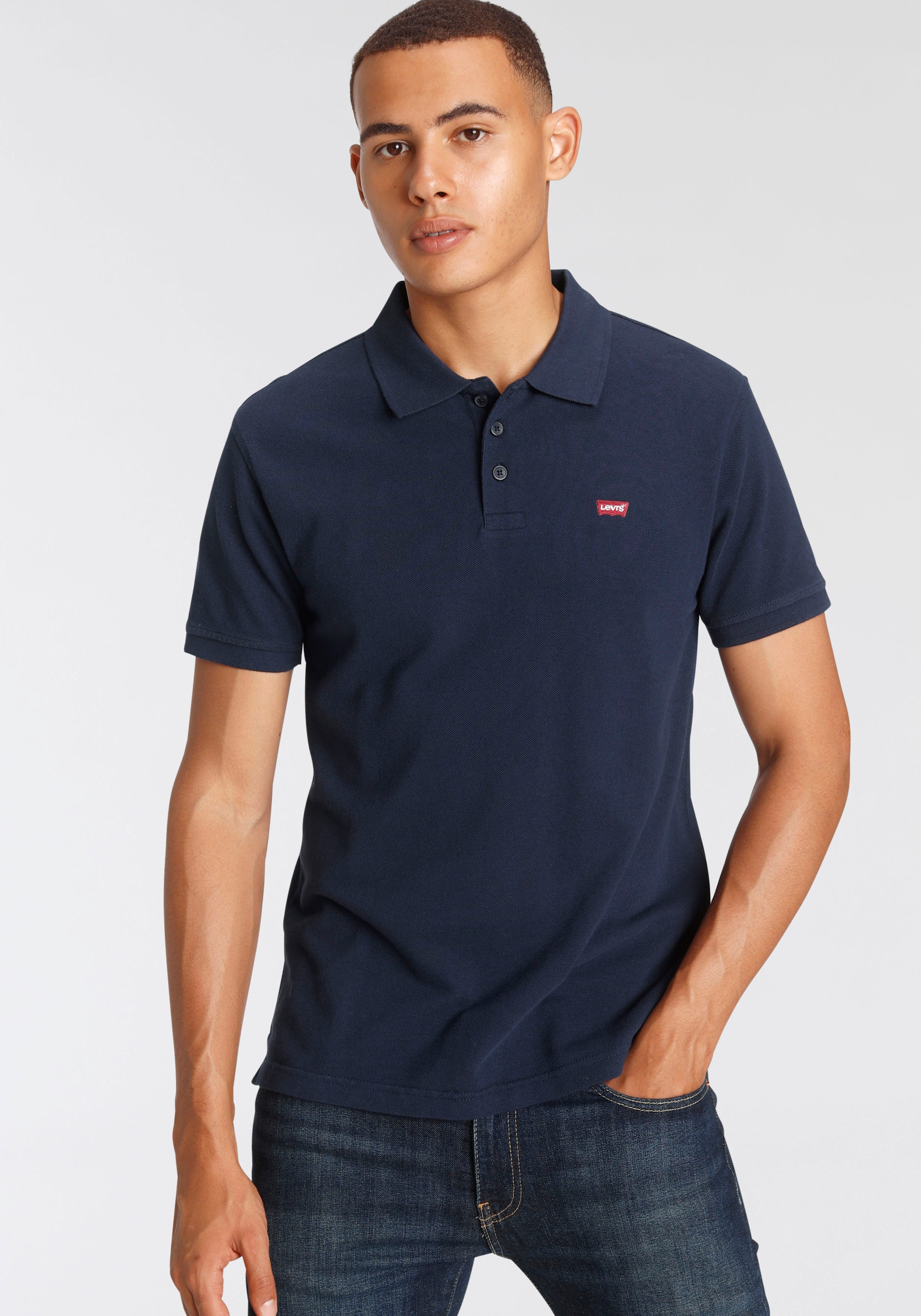 Levi's® Poloshirt »LE NEW LEVIS HM POLO«, mit kleinem Batwing-Logo