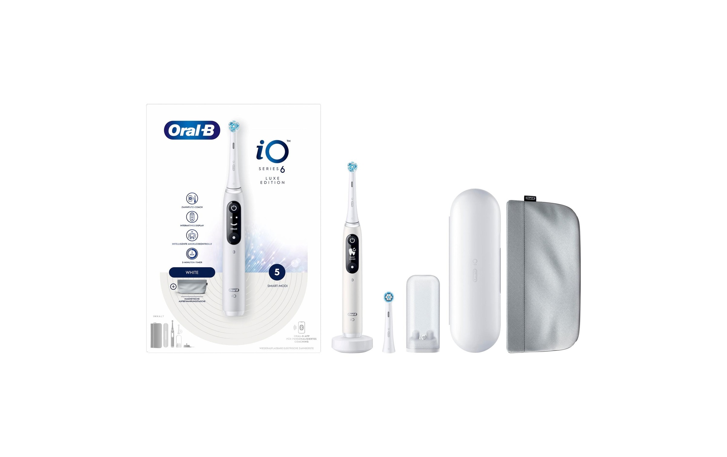 Oral-B Elektrische Zahnbürste »iO Series6 White«