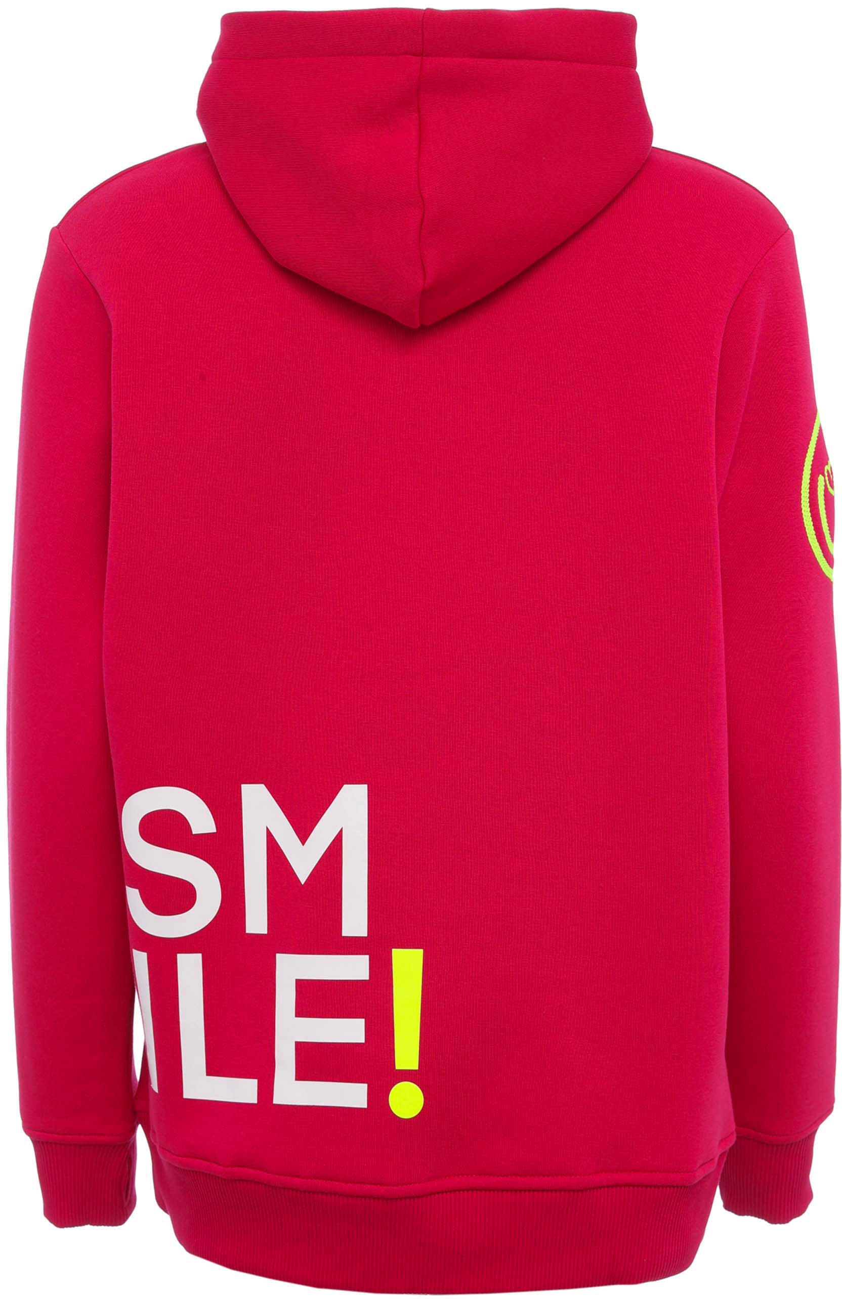 Zwillingsherz Hoodie »"Alissa"«, mit SMILE Print