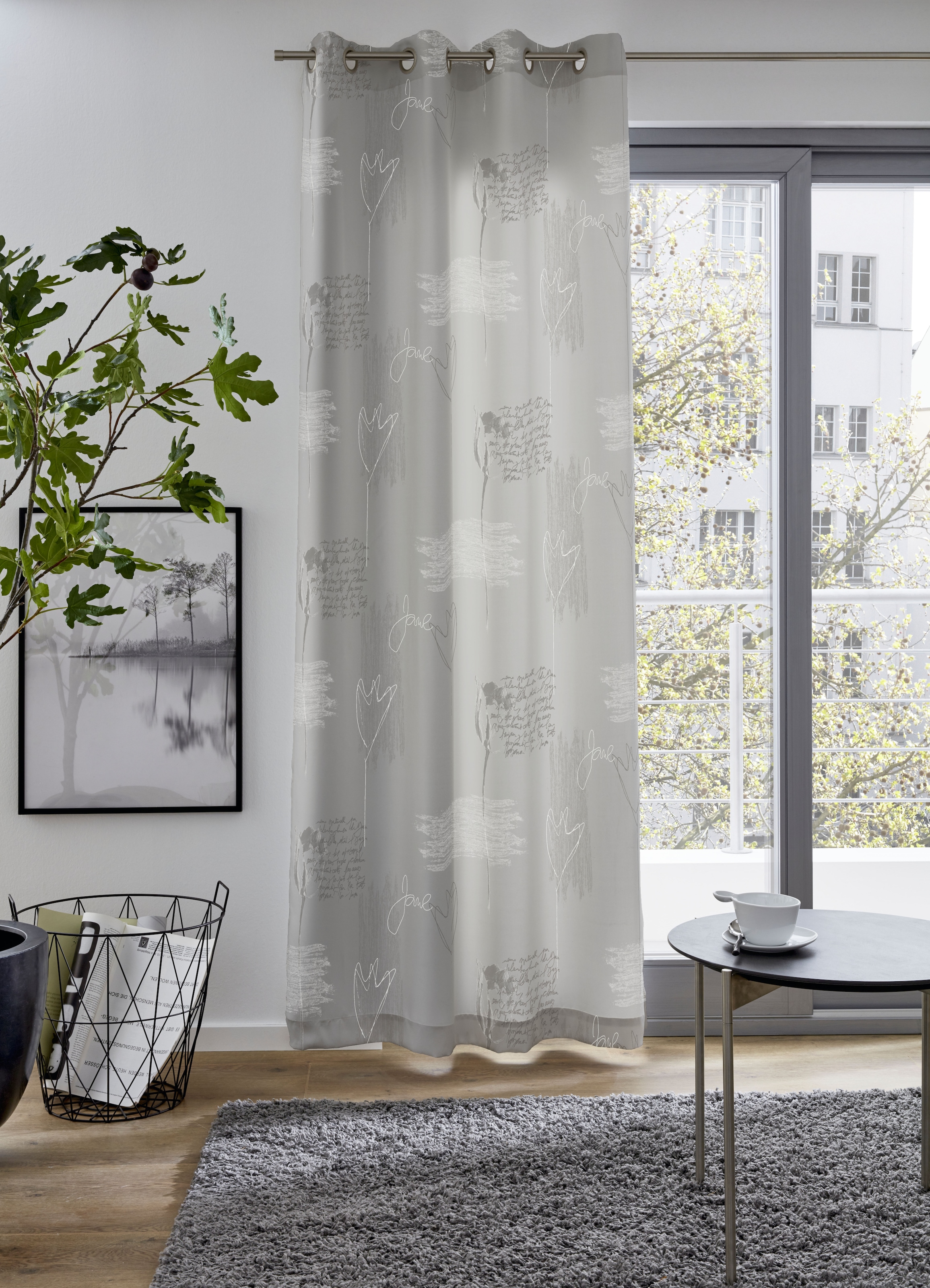 DELAVITA Vorhang »AMSTERDAM«, (1 St.), blickdicht, bedruckt, verschiedene  Grössen online kaufen | Jelmoli-Versand