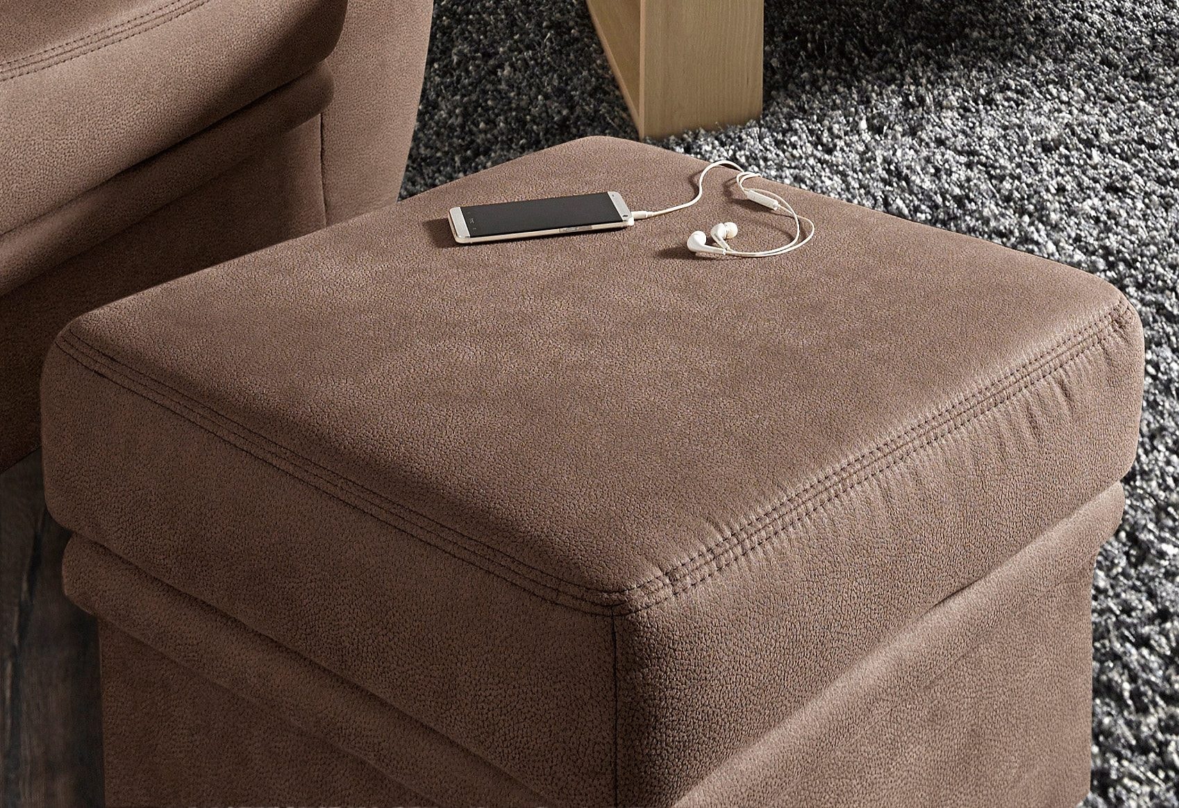 sit&more Hocker »Savoni«, mit Stauraumfach