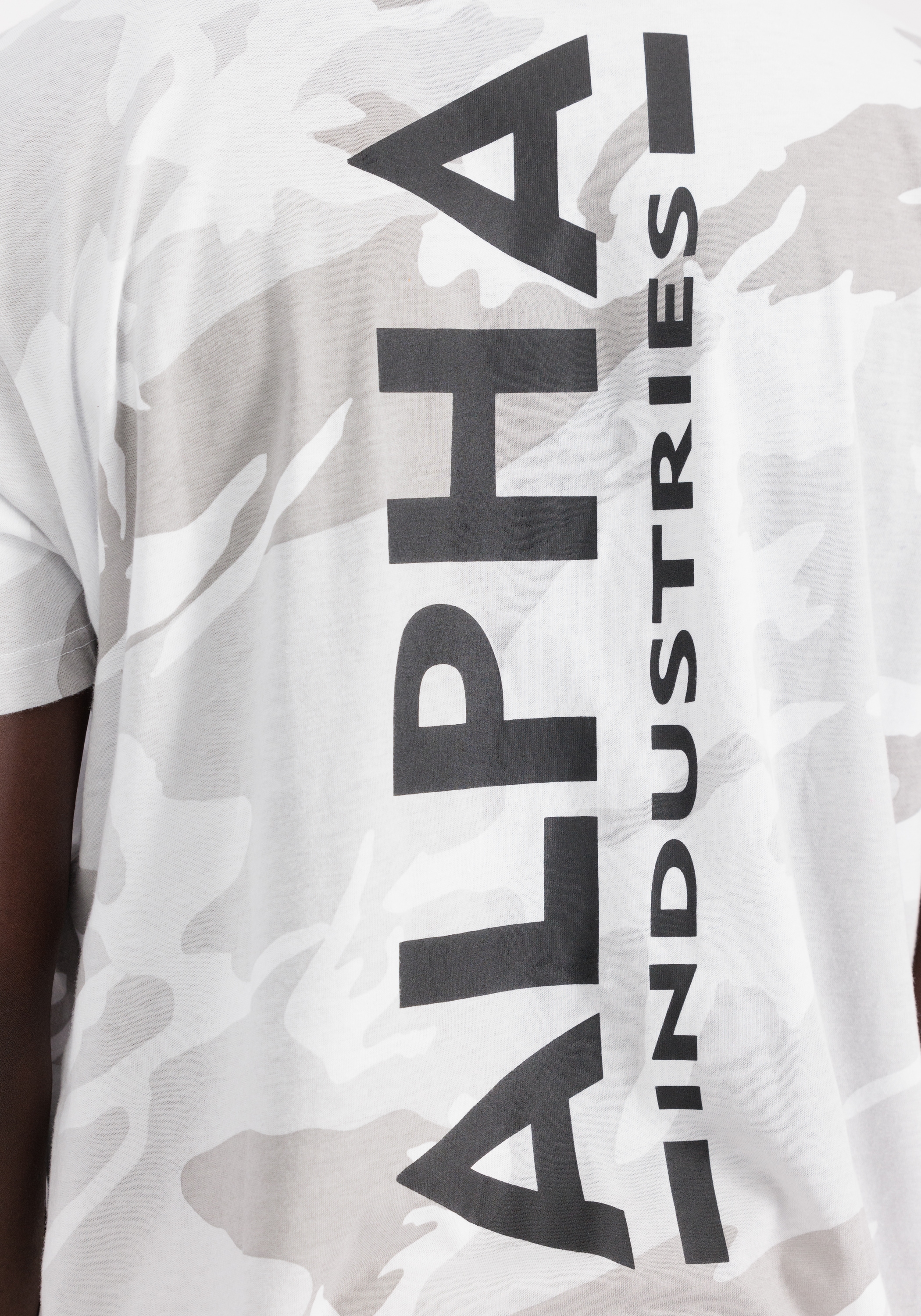 Alpha Industries T-Shirt »Alpha Industries shoppen online | - Men T Jelmoli-Versand T-Shirts Camo« Backprint