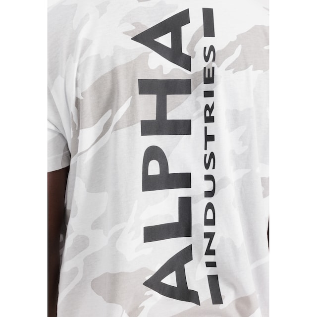 Alpha Industries T-Shirt »Alpha Industries Men - T-Shirts Backprint T Camo«  online shoppen | Jelmoli-Versand