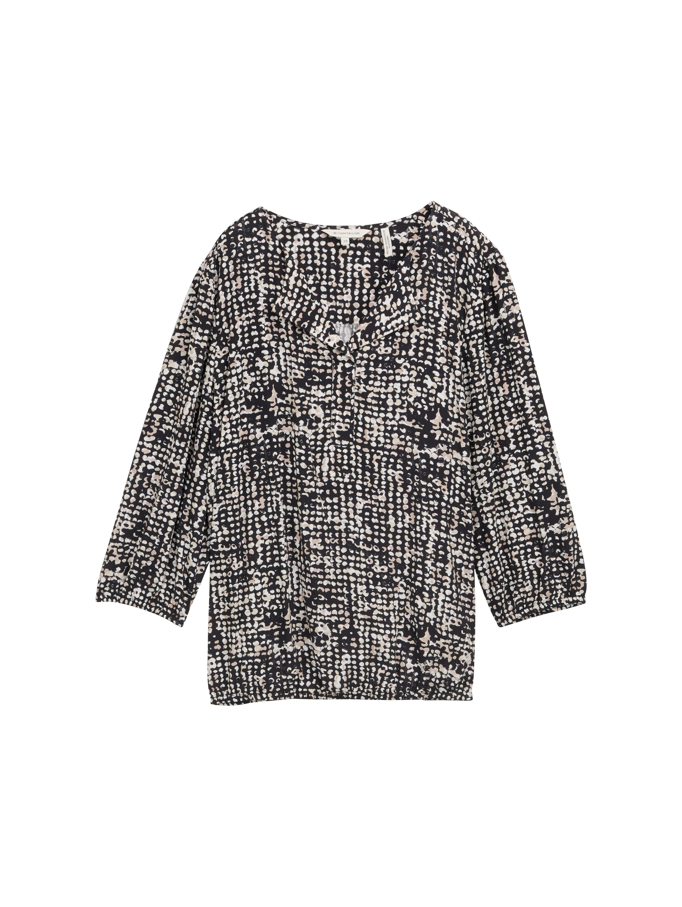 TOM TAILOR Shirtbluse, mit All-Over Print