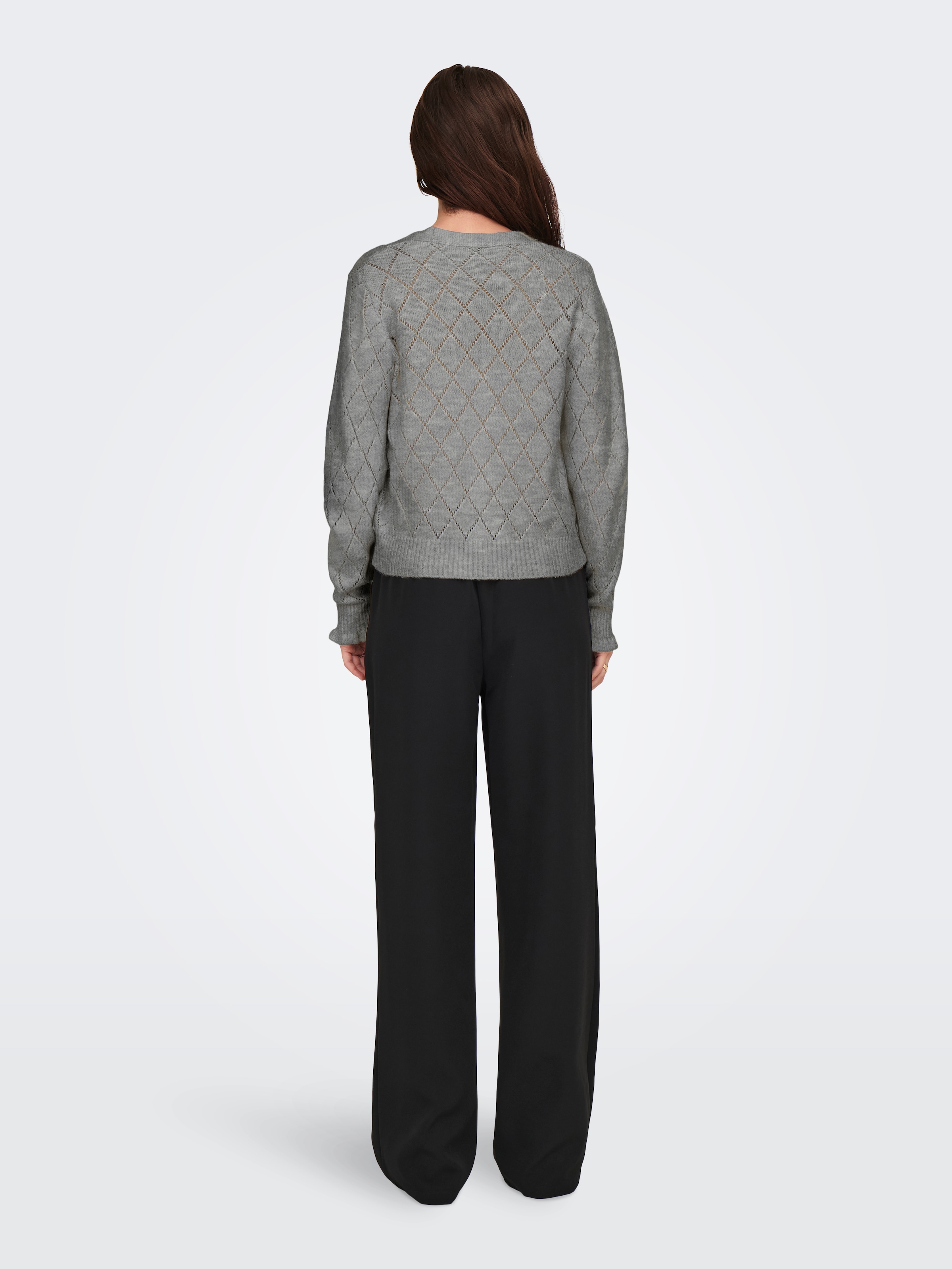 JDY Strickjacke »JDYLETTY L/S V-NECK STRUC CARDI KNT NOOS«