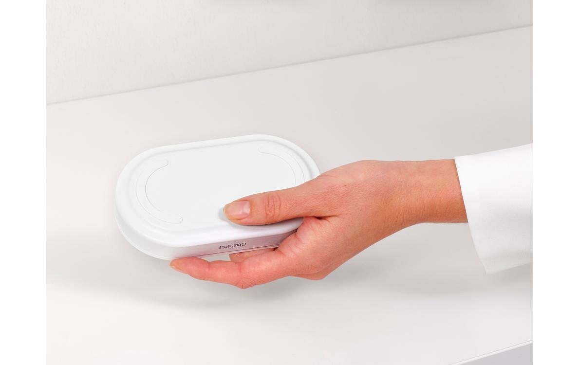 Brabantia Badaccessoire-Set "Sink Style 400 ml, Weiss"