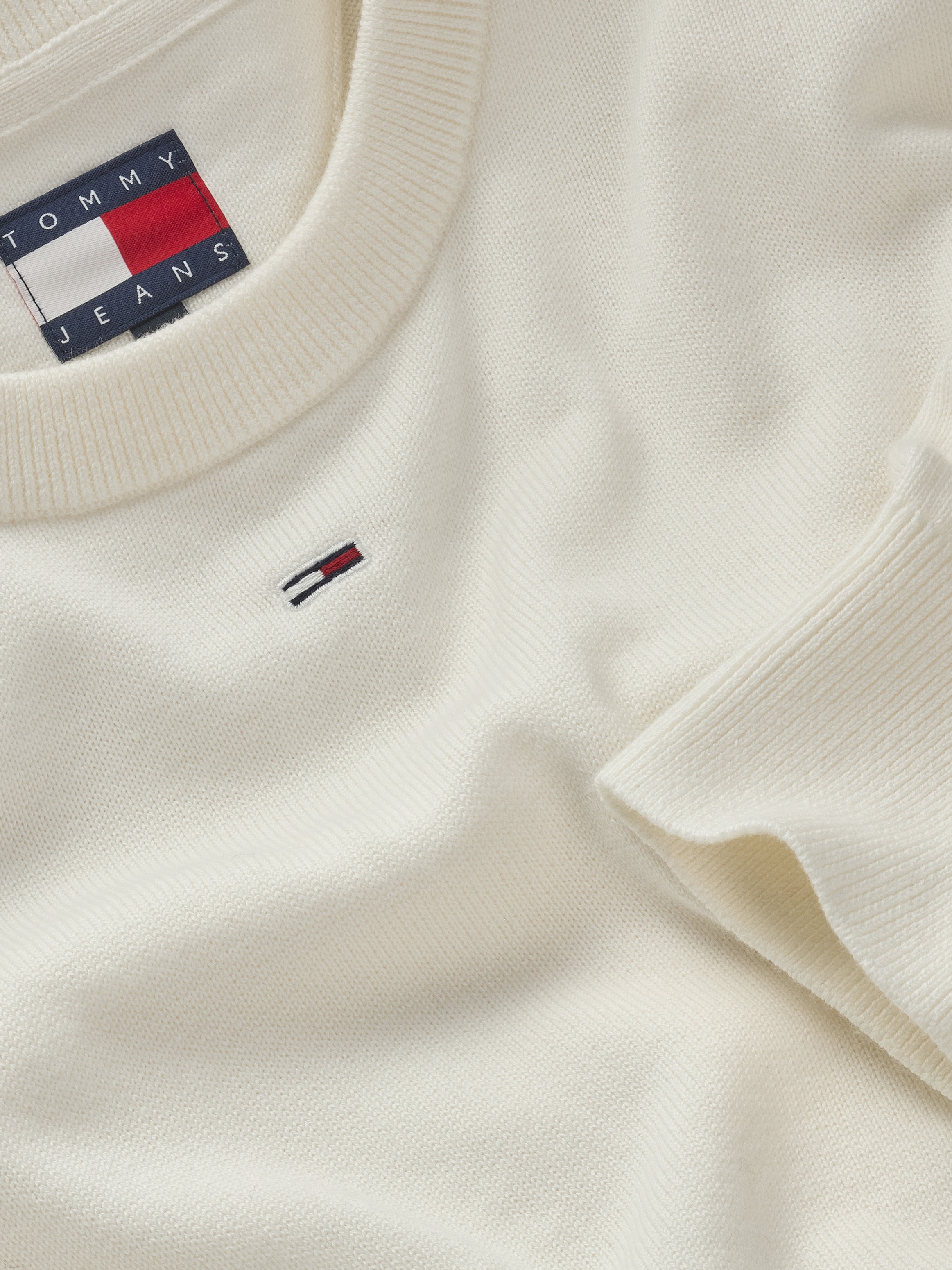 Tommy Jeans Strickpullover »TJW ESSENTIAL CREW SWEATER EXT«