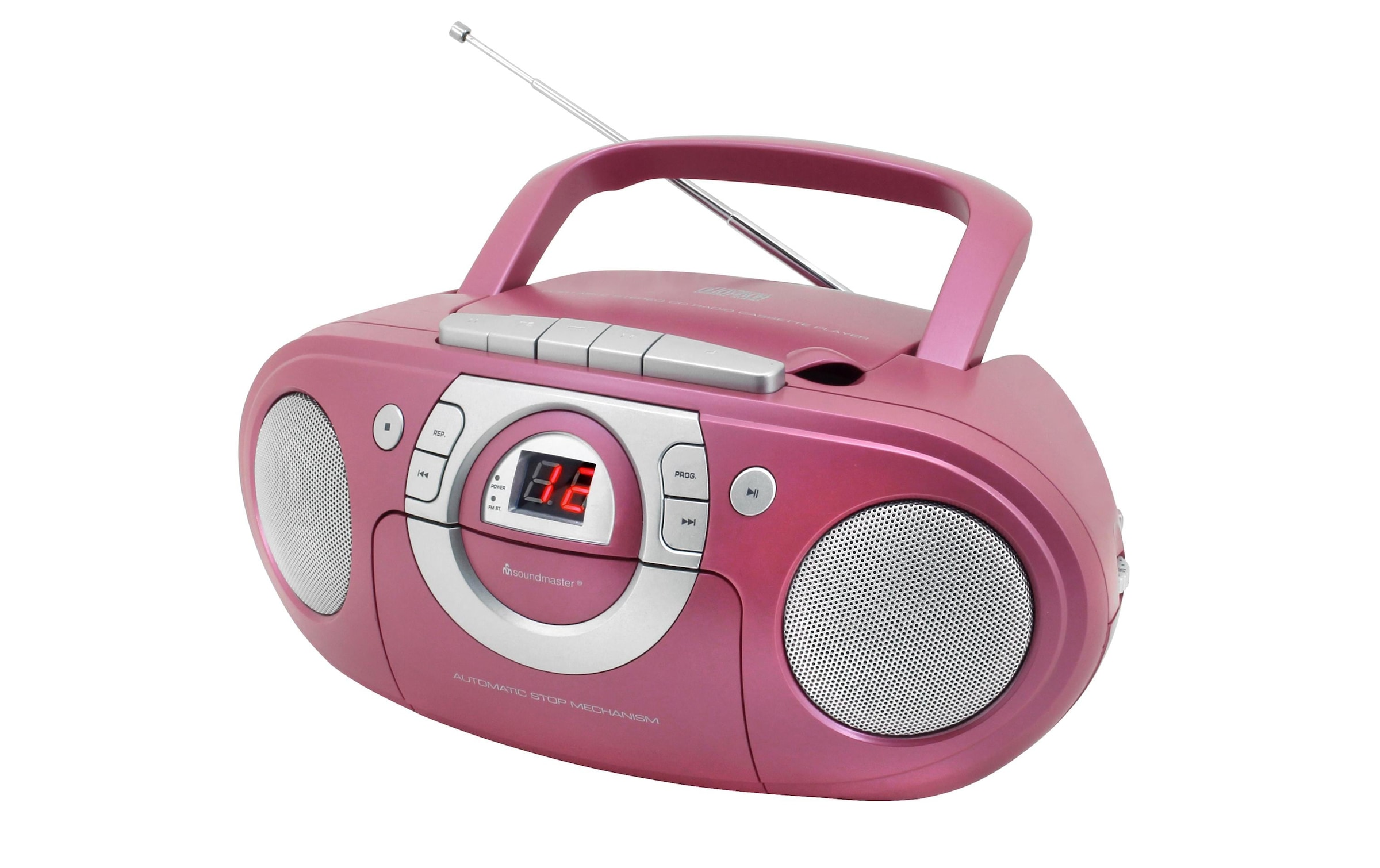 CD-Radiorecorder »SCD5100PI Pink«, (FM-Tuner)