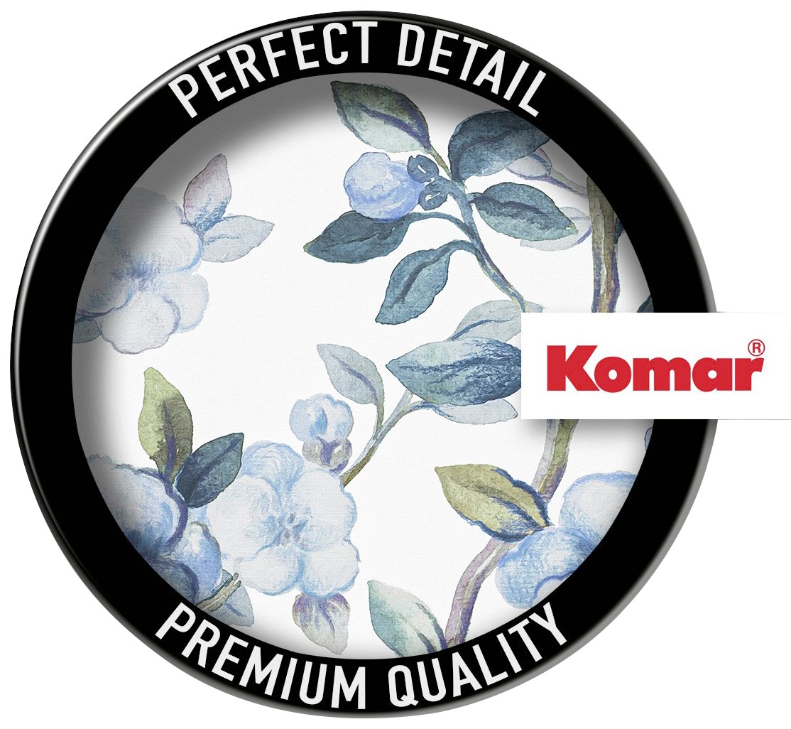 Komar Vliestapete »Digitaldruck Vlies - Bleu Ciel - Grösse 250 x 250 cm«, bedruckt, Wohnzimmer, Schlafzimmer