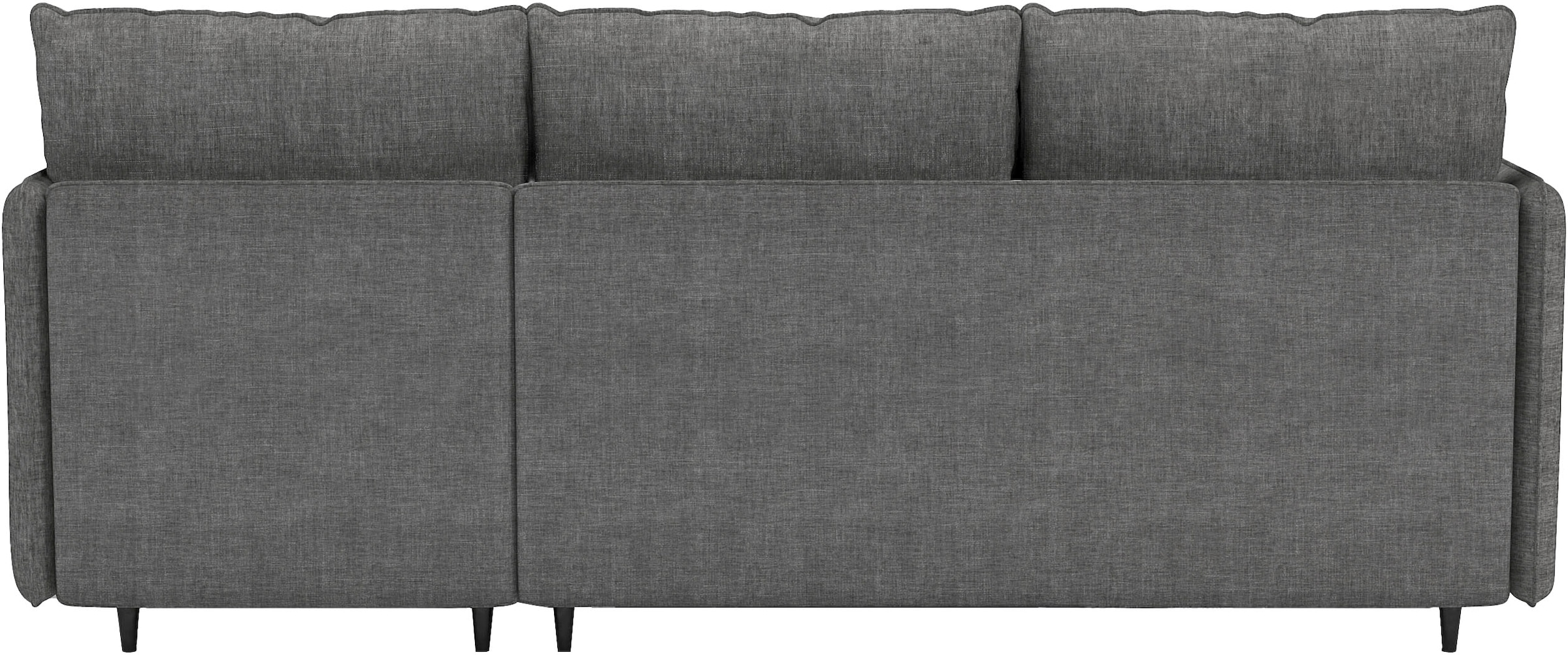 Dorel Home Ecksofa »LINDHUS, L-Form, verschiedene Stellvarianten, Loungesofa, Schlaf-Liege«, Modulsofa, Recamiere, grosser Bettkasten, Cord, Chenille