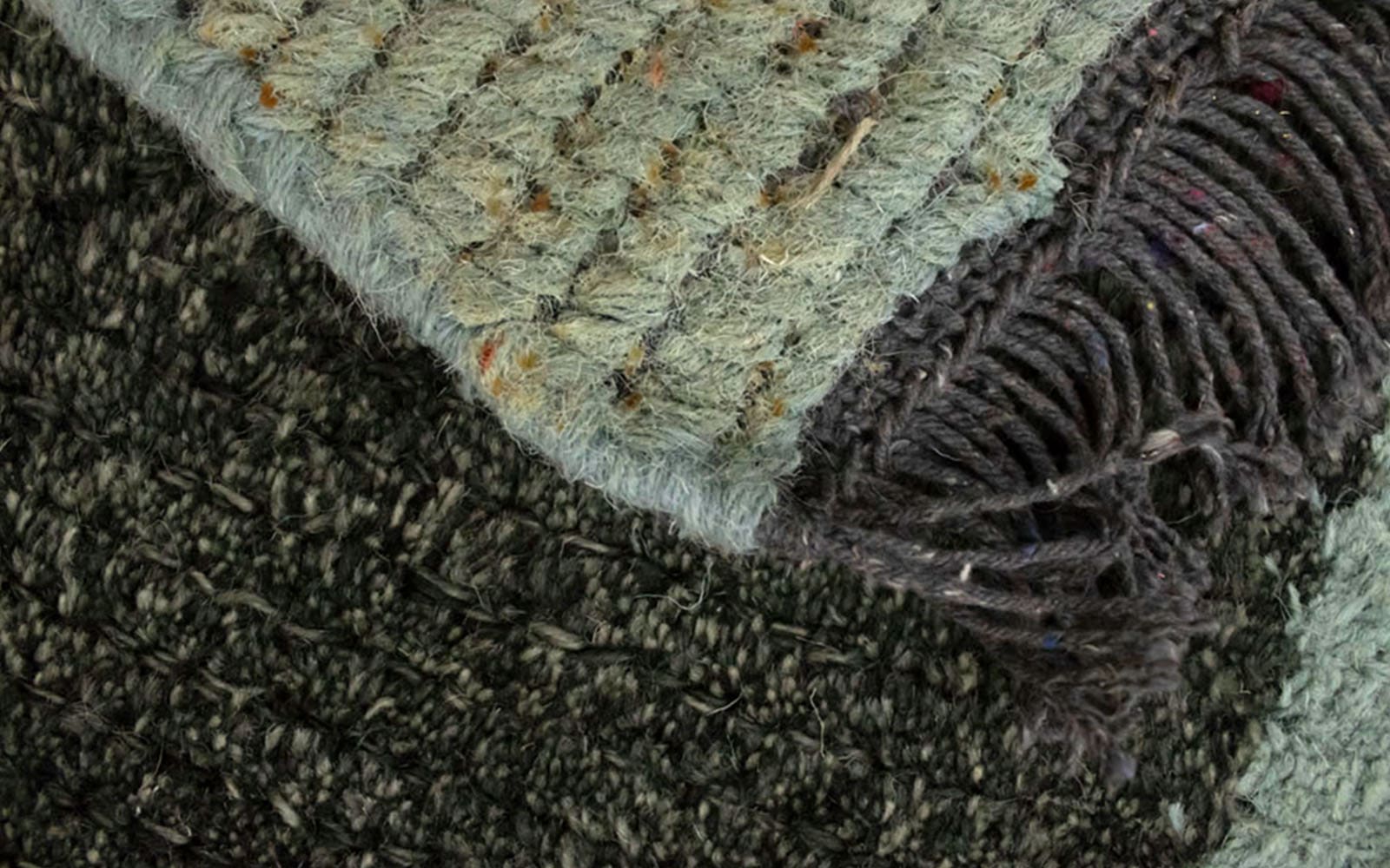 morgenland Wollteppich »Nepal Teppich handgeknüpft grau«, rechteckig, handgeknüpft