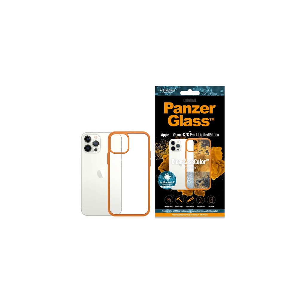 PanzerGlass Displayschutzglas »Back Cover ClearCase«, für iPhone 12, iPhone 12 Pro