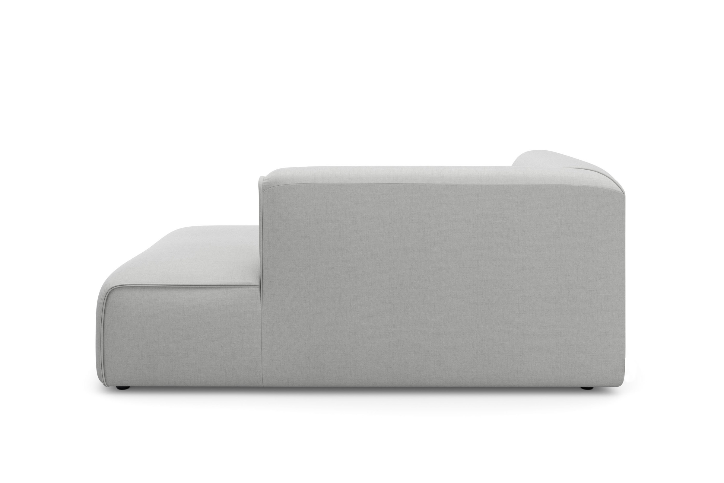 RAUM.ID Ottomane »Merid Chaiselongue, Masse B/T/H: 100/162/70 cm«, als Modul oder separat verwendbar, für individuelle Zusammenstellung