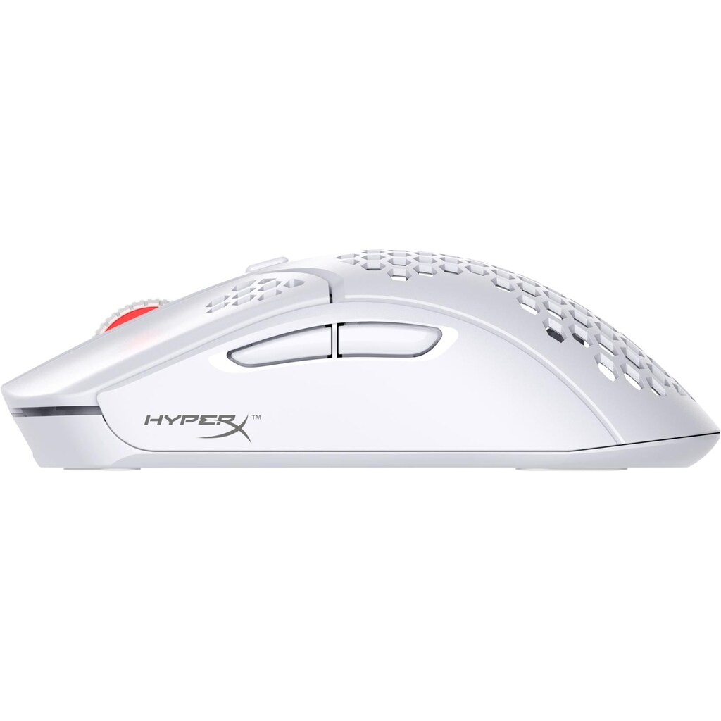 HyperX Gaming-Maus »HyperX Pulsefire Haste Wireless, White«, kabellos