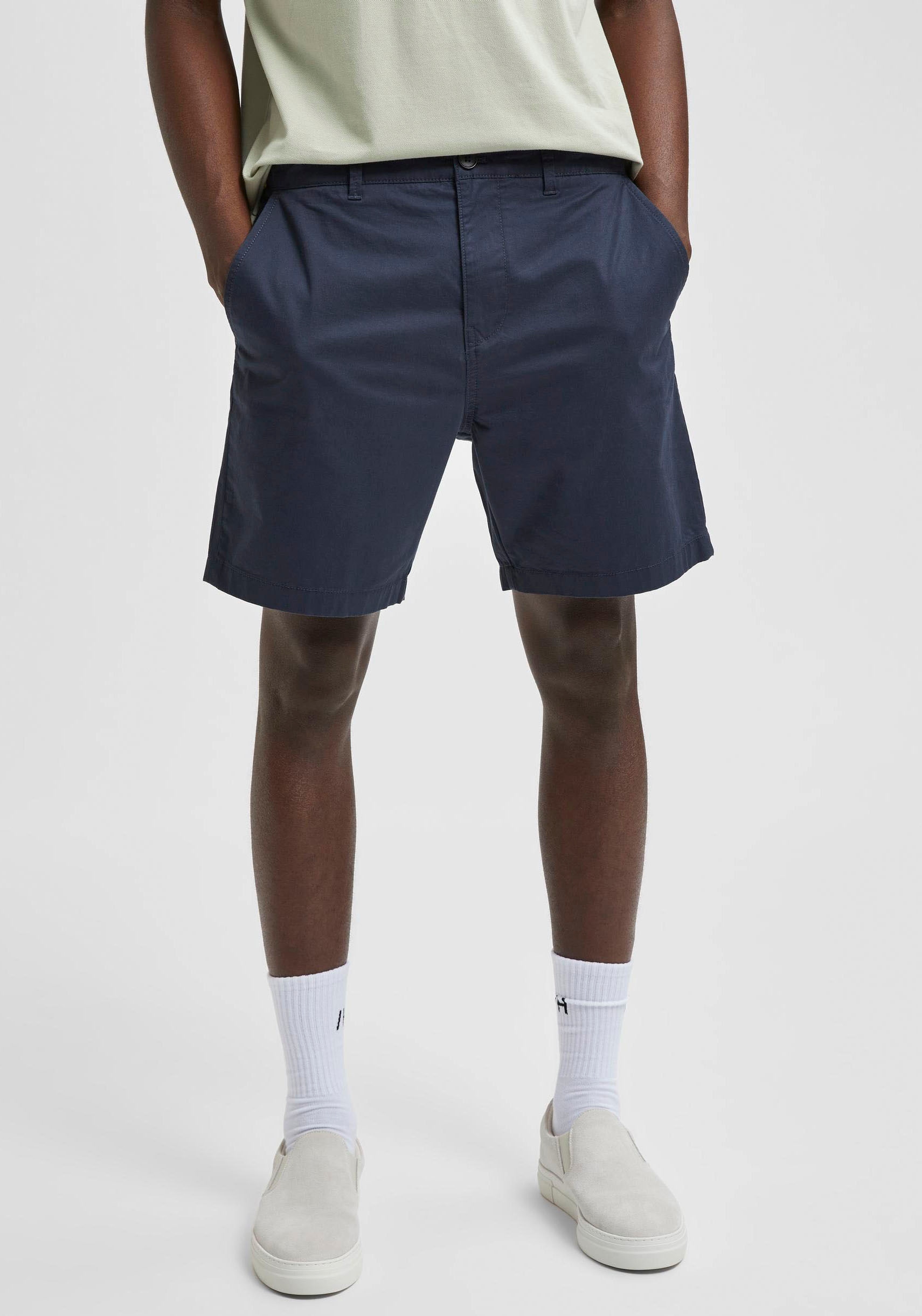 SELECTED HOMME Chinoshorts »SLHCOMFORT-HOMME FLEX SHORTS W NOOS«, unifarben kaufen