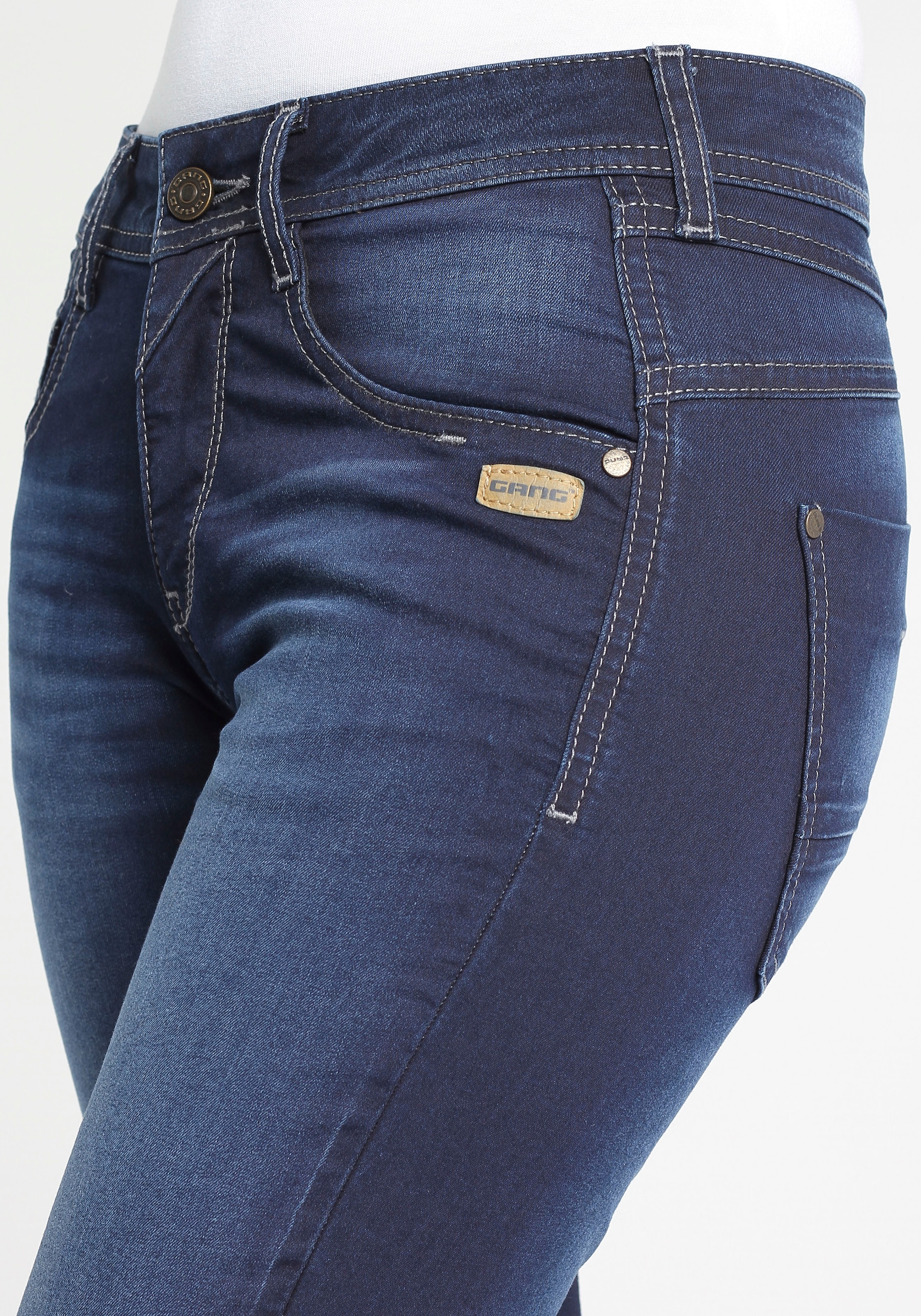 Jelmoli-Versand hohen Relax-fit-Jeans Stretch online »94AMELIE für | CROPPED«, shoppen mit GANG Tragekomfort