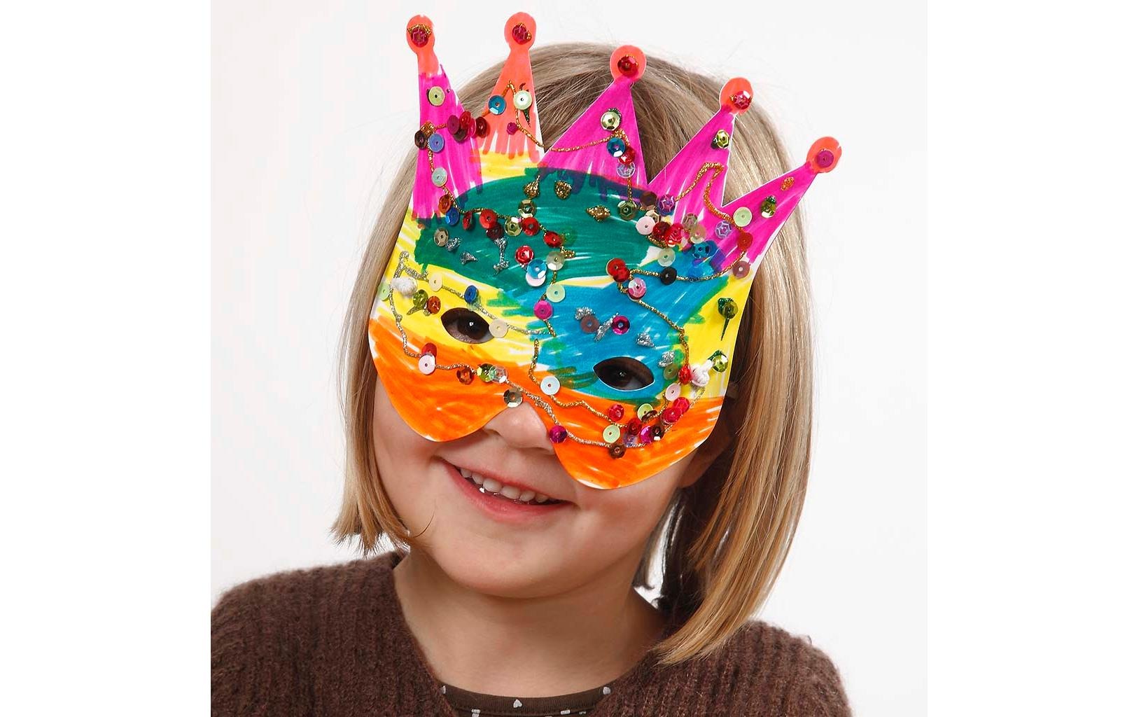 creativ company Kreativset »Masken 100 Stück«