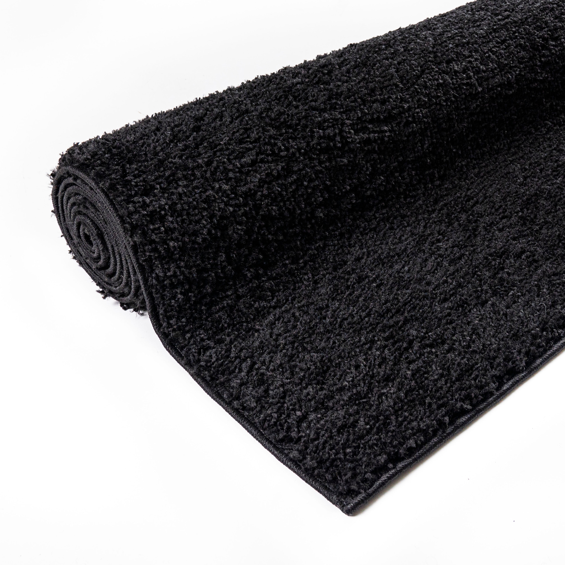 Home affaire Hochflor-Teppich »Viva«, rechteckig, 45 mm Höhe, Uni Farben, einfarbig, besonders weich und kuschelig