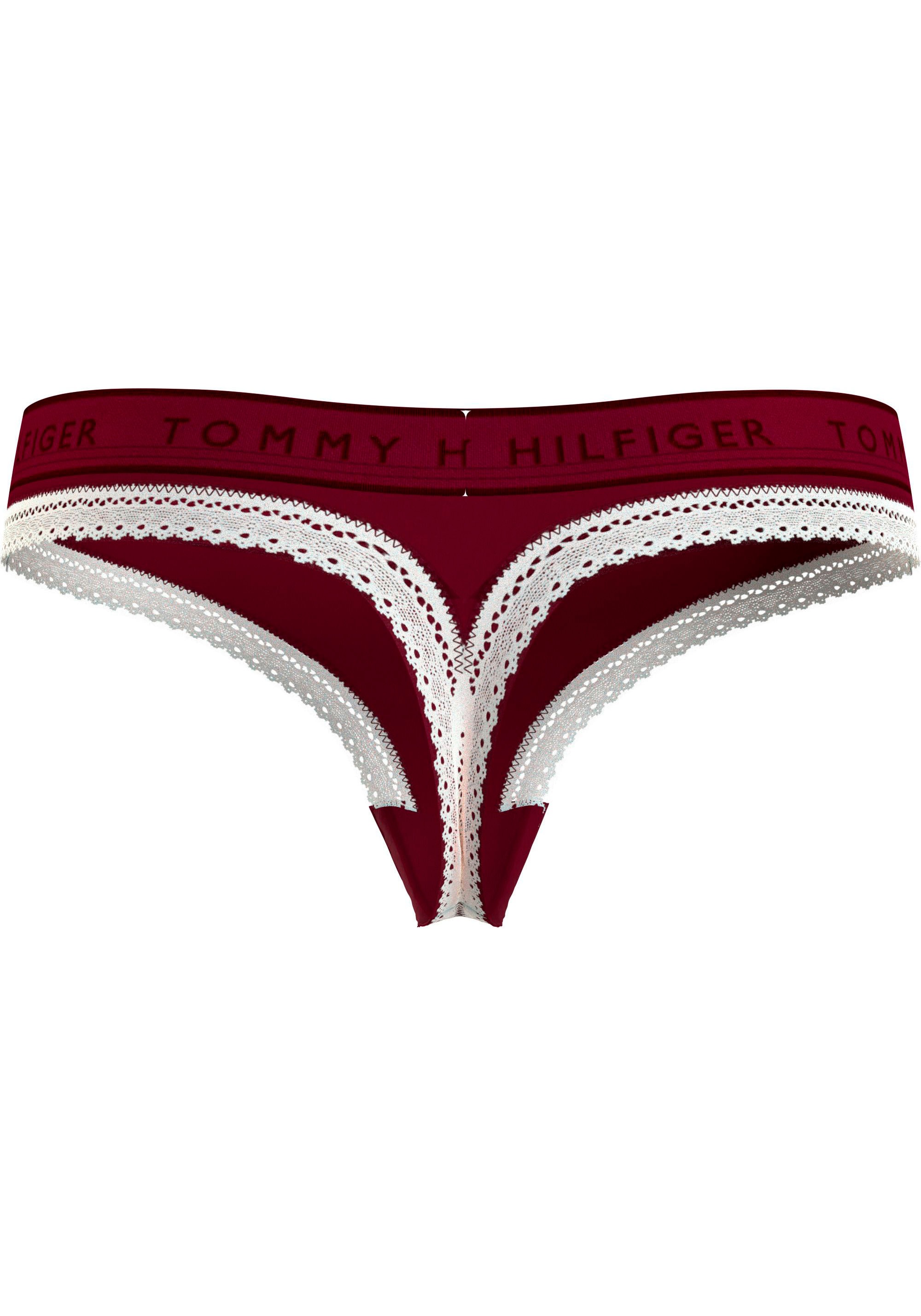 ❤ Tommy Hilfiger Underwear Shop (EXT Logobund T-String ordern im Jelmoli-Online SIZES)«, Hilfiger »THONG Tommy mit