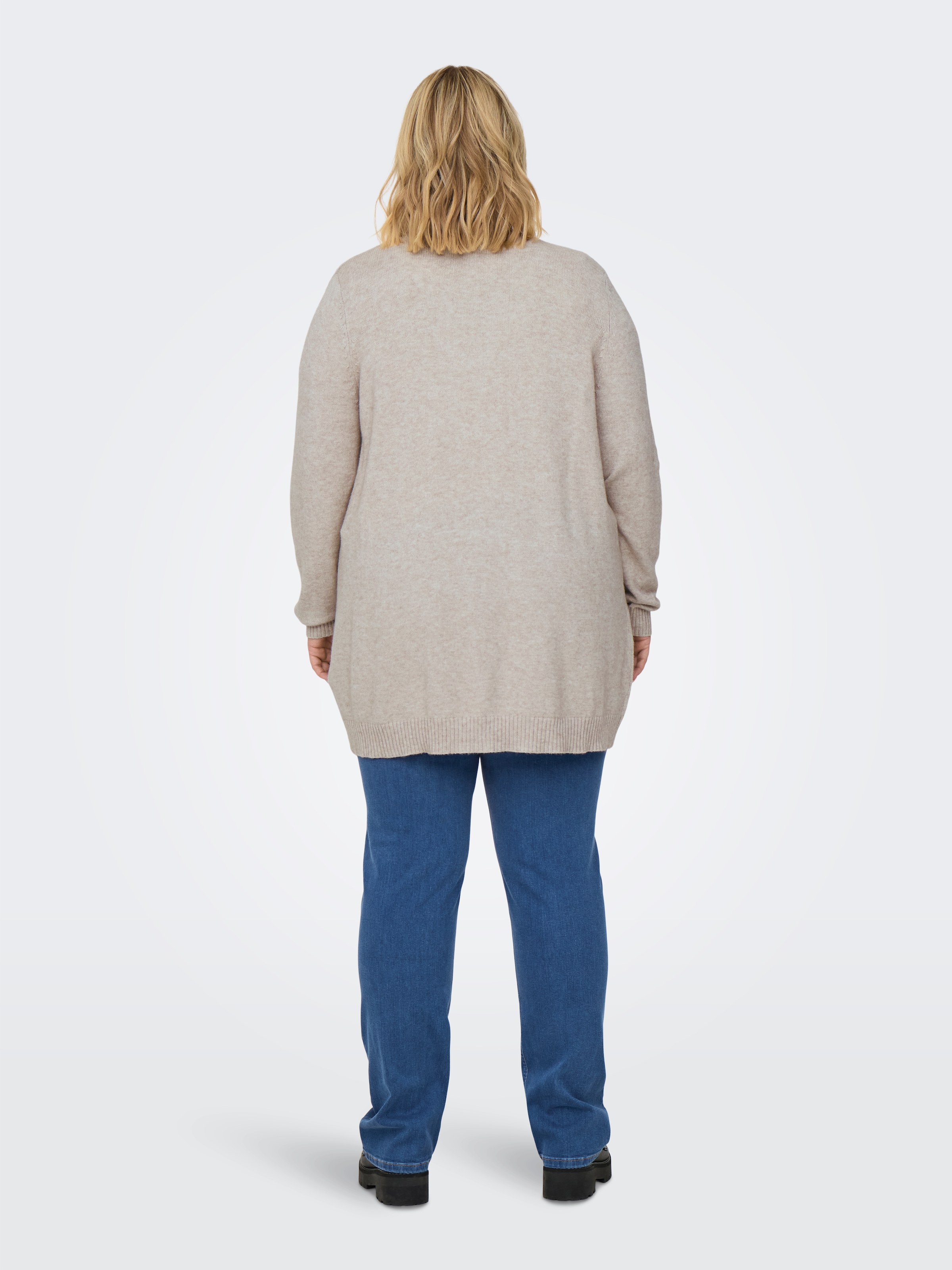 ONLY CARMAKOMA Strickjacke »CARESLY L/S OPEN CARDIGAN NOOS KNT«