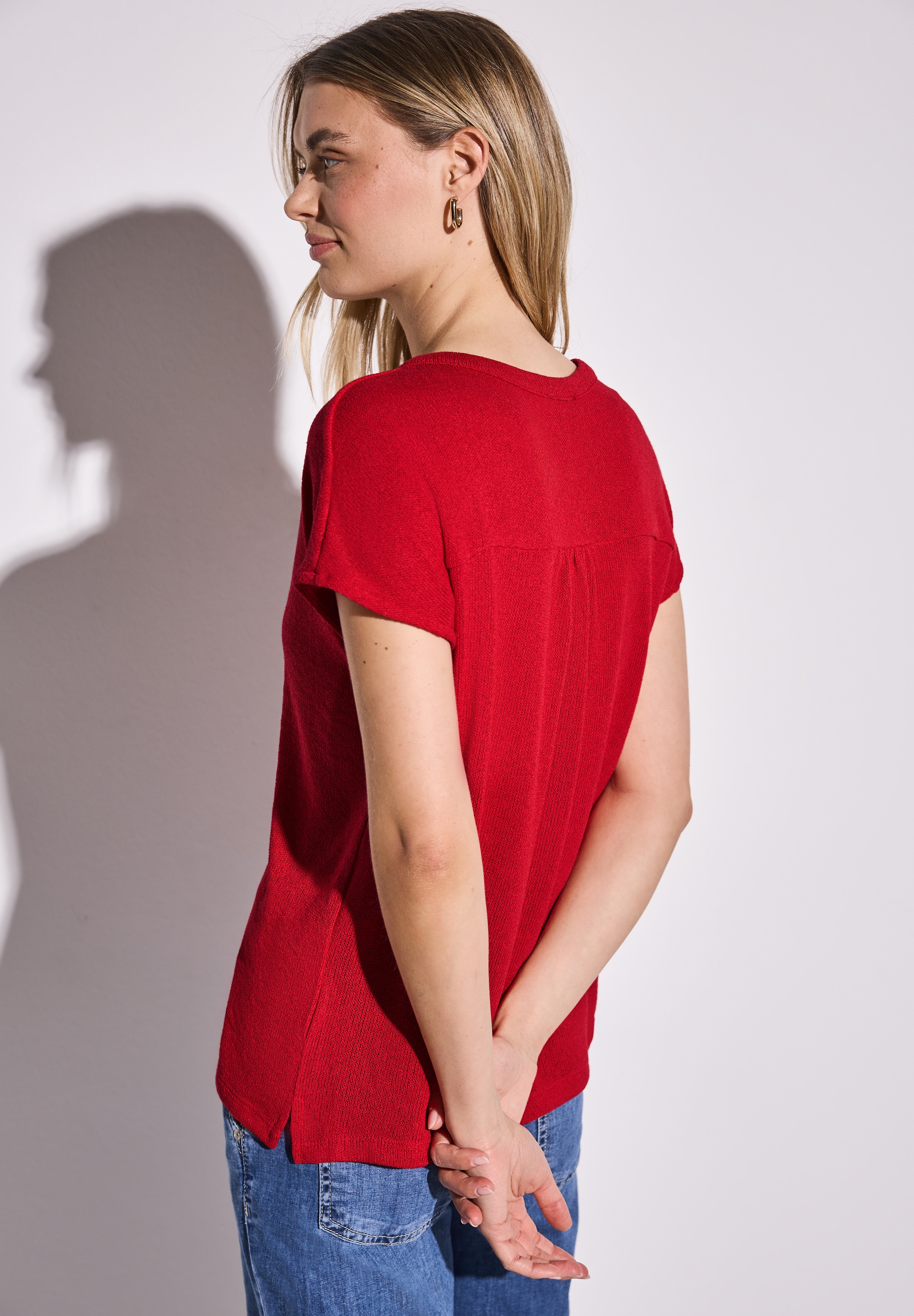 STREET ONE Shirttop, im Tunika Stil