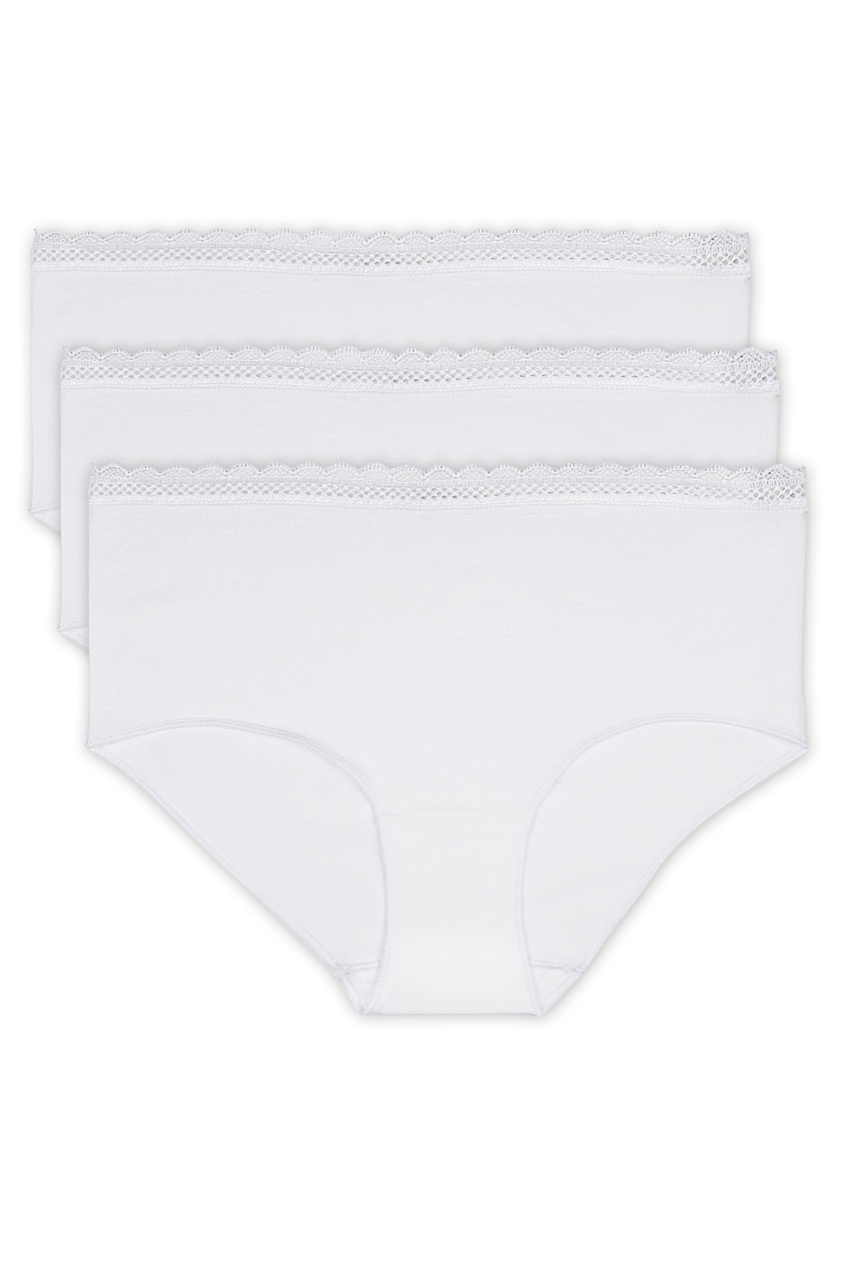 Nina Von C. Taillenslip »Simply« Packung, 3er Pack, 3 basic, eng, leicht, elastisch, bequem, mit Spitze, ohne Seitennähte