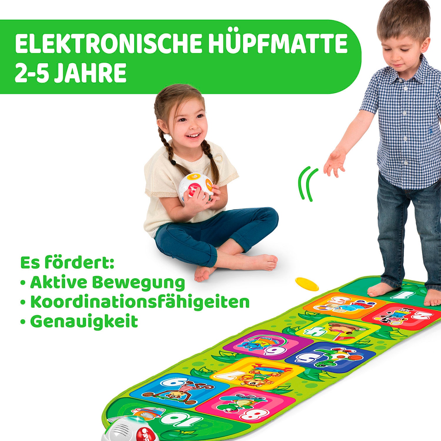 Chicco Spielmatte »Elektronische Hüpfmatte«, mit Licht und Sound