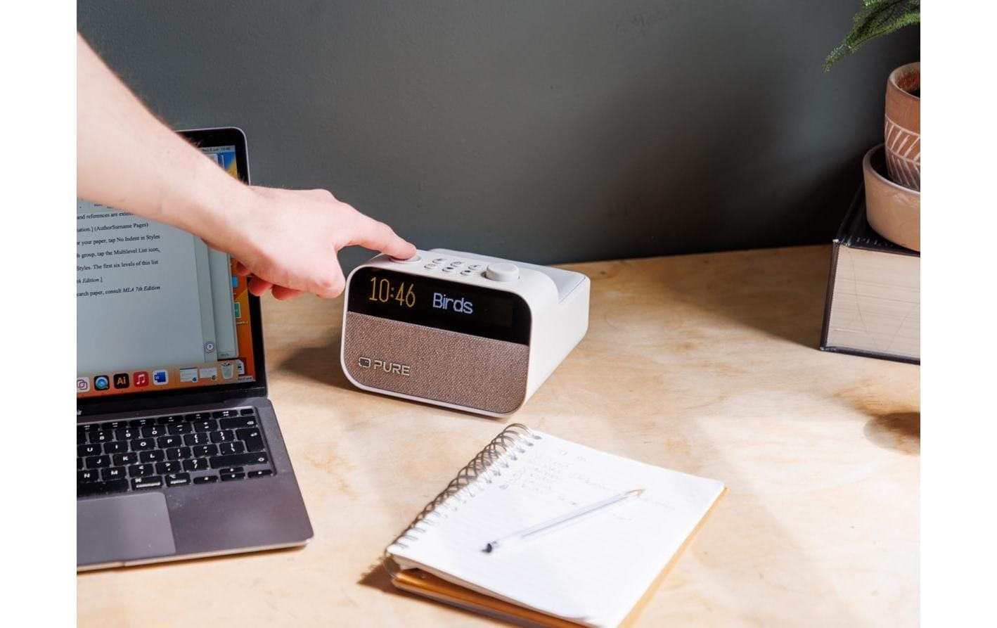 Pure Radiowecker »Moment Charge«, Bluetooth