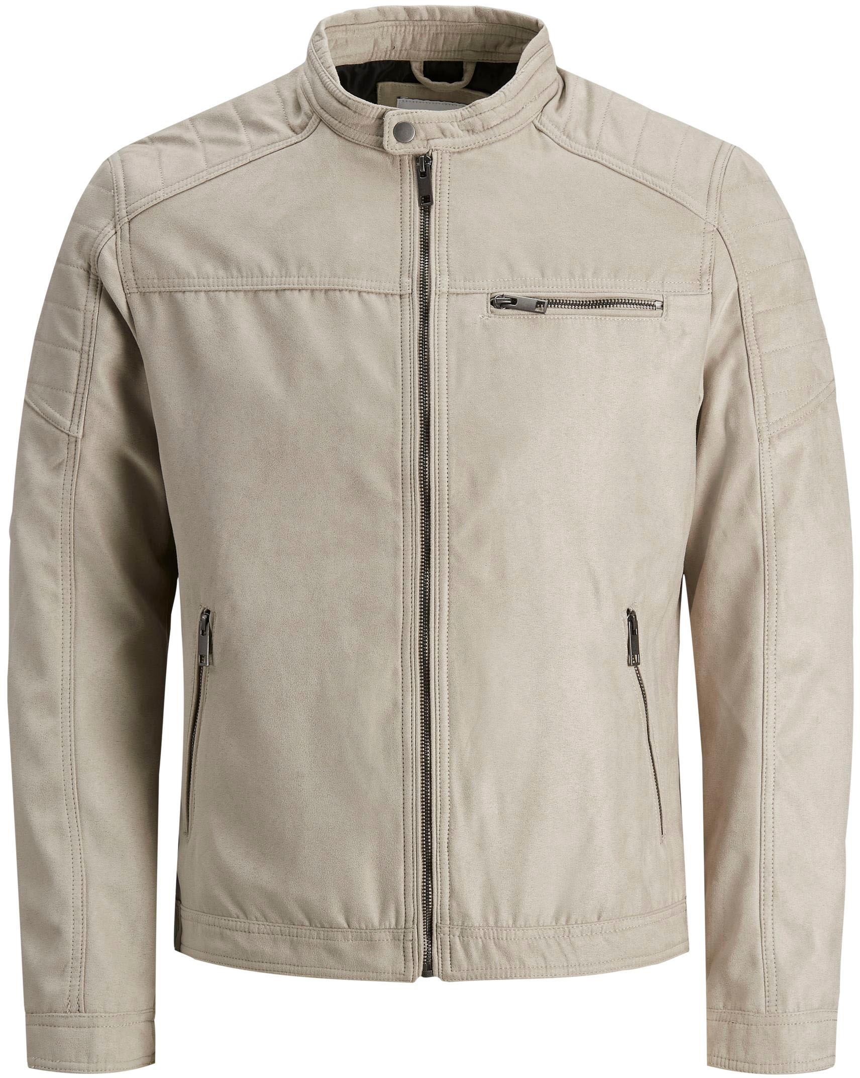 Jack & Jones Bikerjacke »ROCKY JACKET«, ohne Kapuze