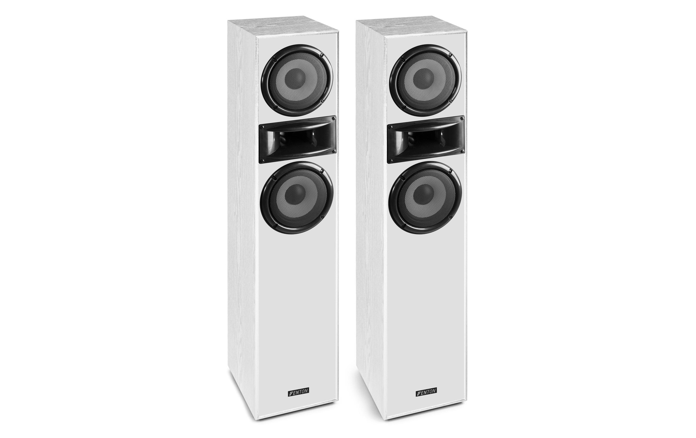 Stand-Lautsprecher »Fenton Paar SHF700W Weiss«
