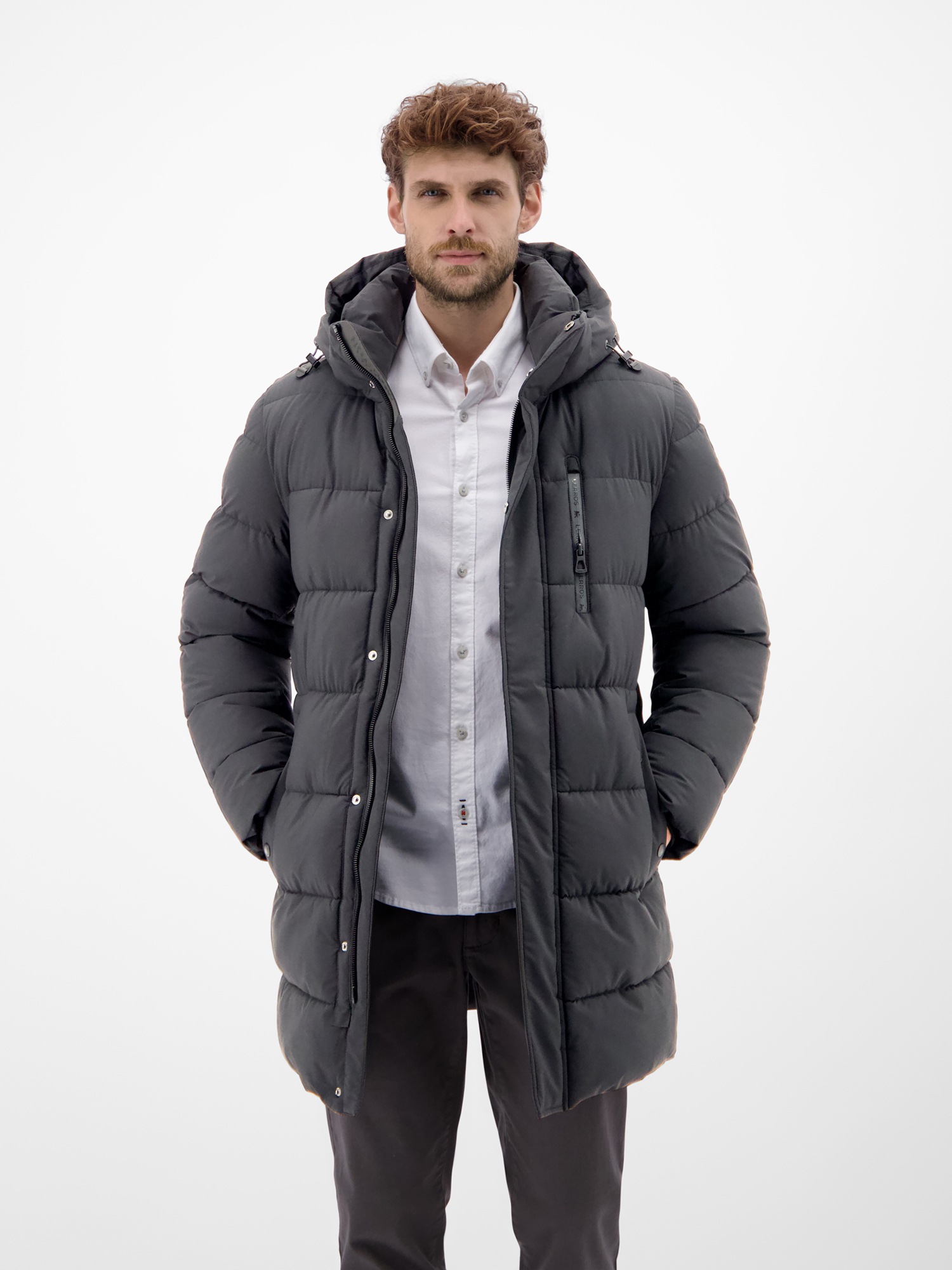 LERROS Wintermantel »LERROS Warmer Wintermantel für Herren« Wasser- und windabweisend, atmungsaktiv
