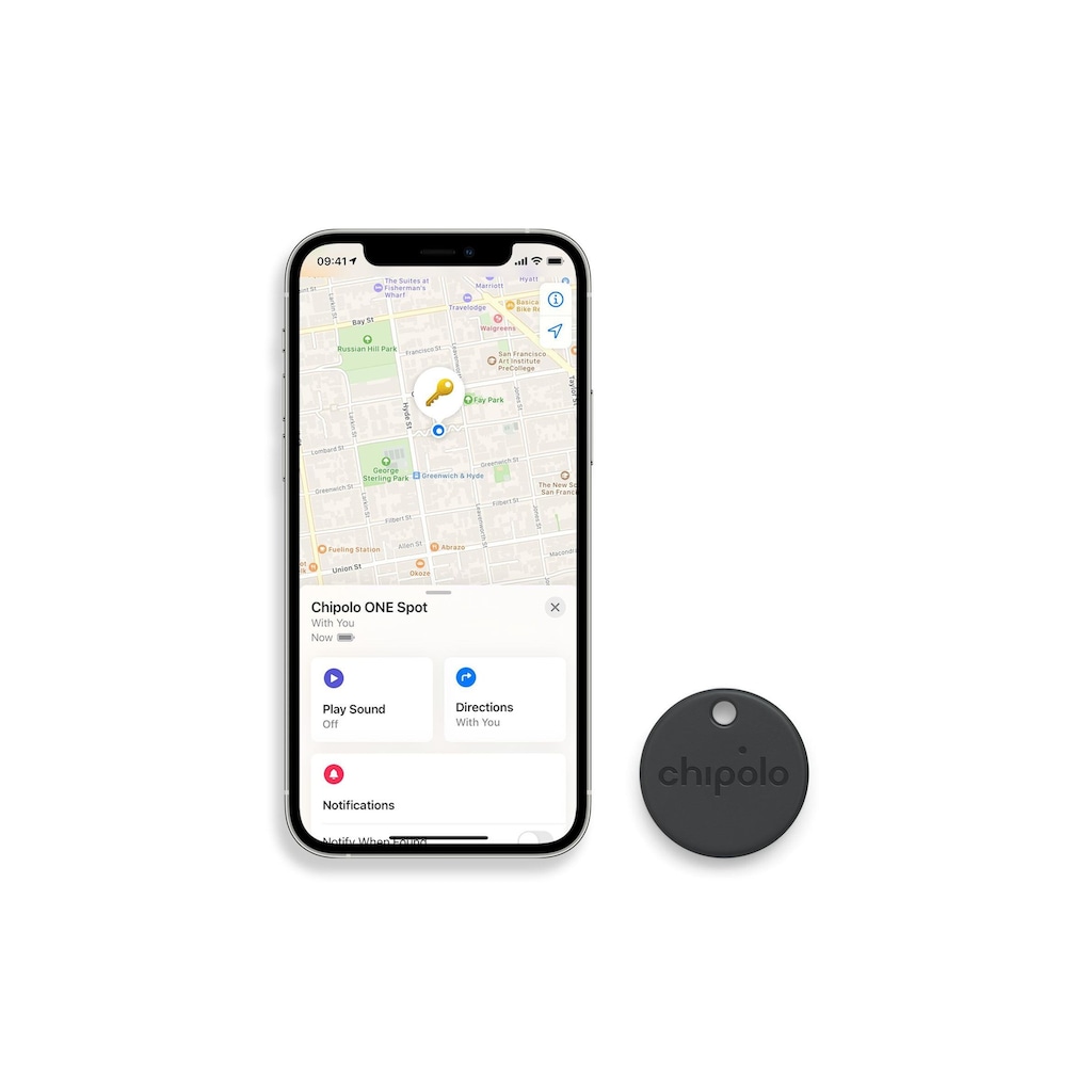 Chipolo GPS-Ortungsgerät »Spot 4er Bundle«