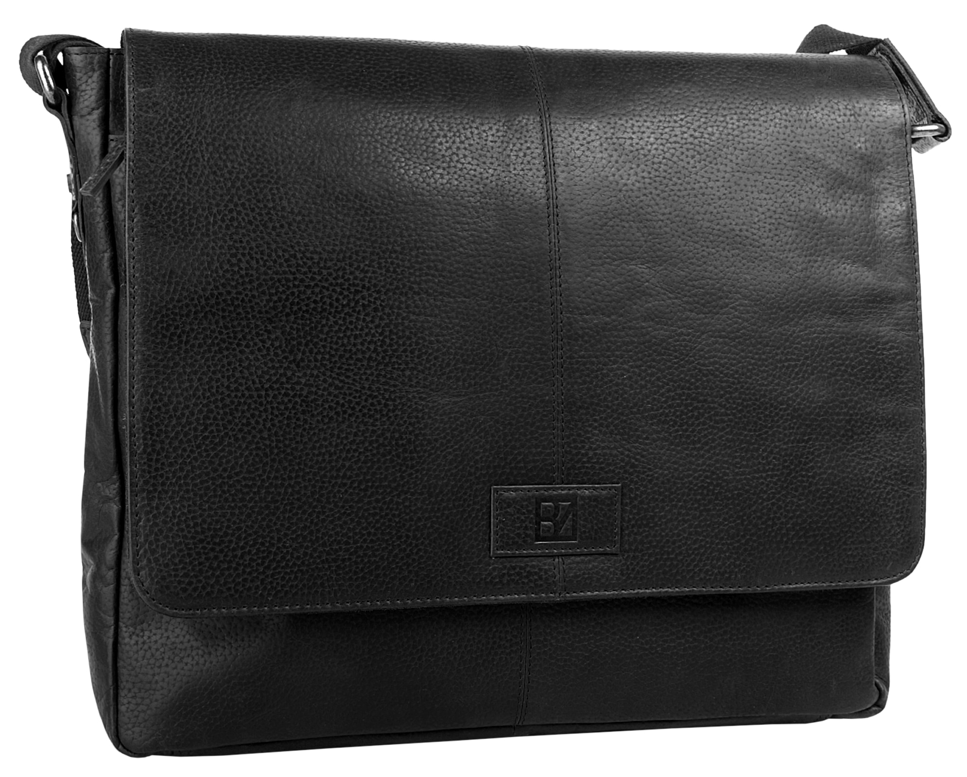 BODENSCHATZ Messenger Bag, echt Leder