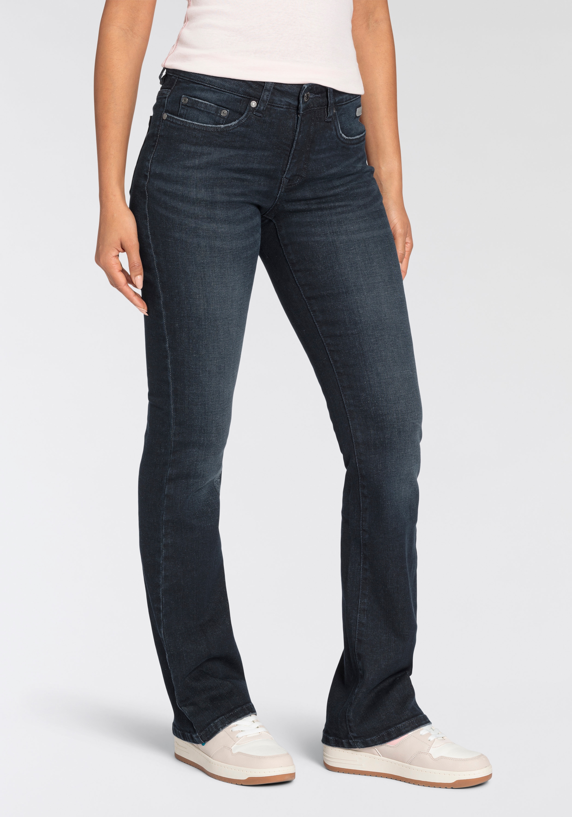 bequem Stretchjeans online Modische bestellen Damen 5-Pocket-Jeans &