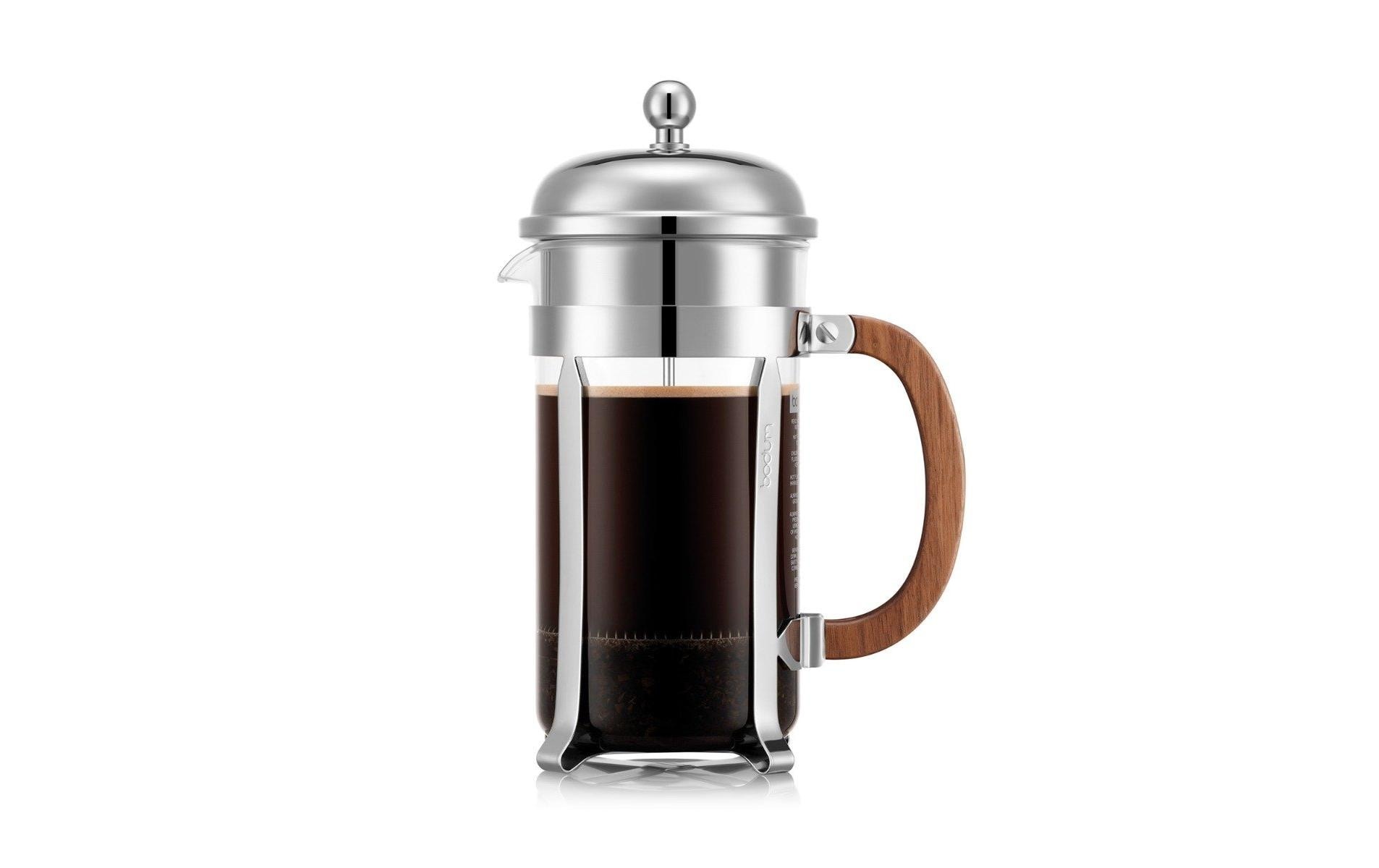 Bodum Kaffeebereiter »Chambord Verchromt, 1 l« 1 l Kaffeekanne