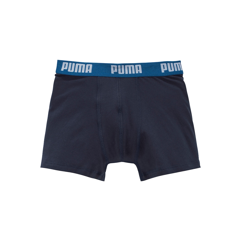 PUMA Boxer, (Packung, 2 St.), aus elastischer Baumwolle für Jungen