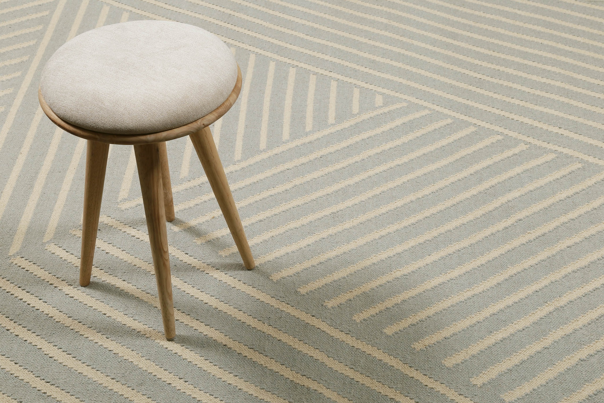 Wecon home Teppich »Modern Pop«, rechteckig, 5 mm Höhe, handgewebt, robust, strapazierfähig, skandinavisch, Naturfaser